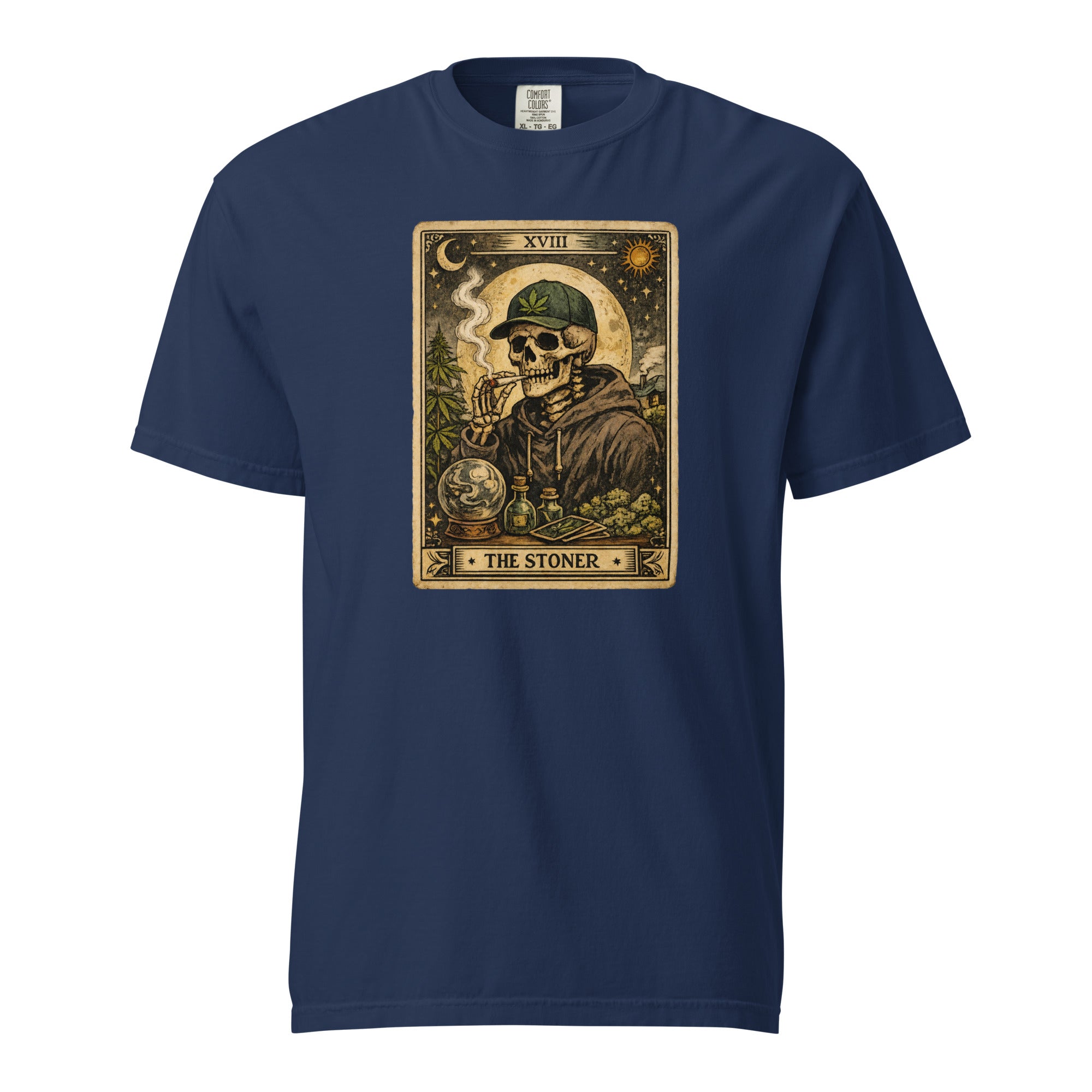 The Stoner Gothic Tarot Weed Shirt