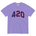 420 College Style Tee | Cannabis-Inspired Vintage Shirt | Weed Enthusiast Fashion | Magic Leaf Tees