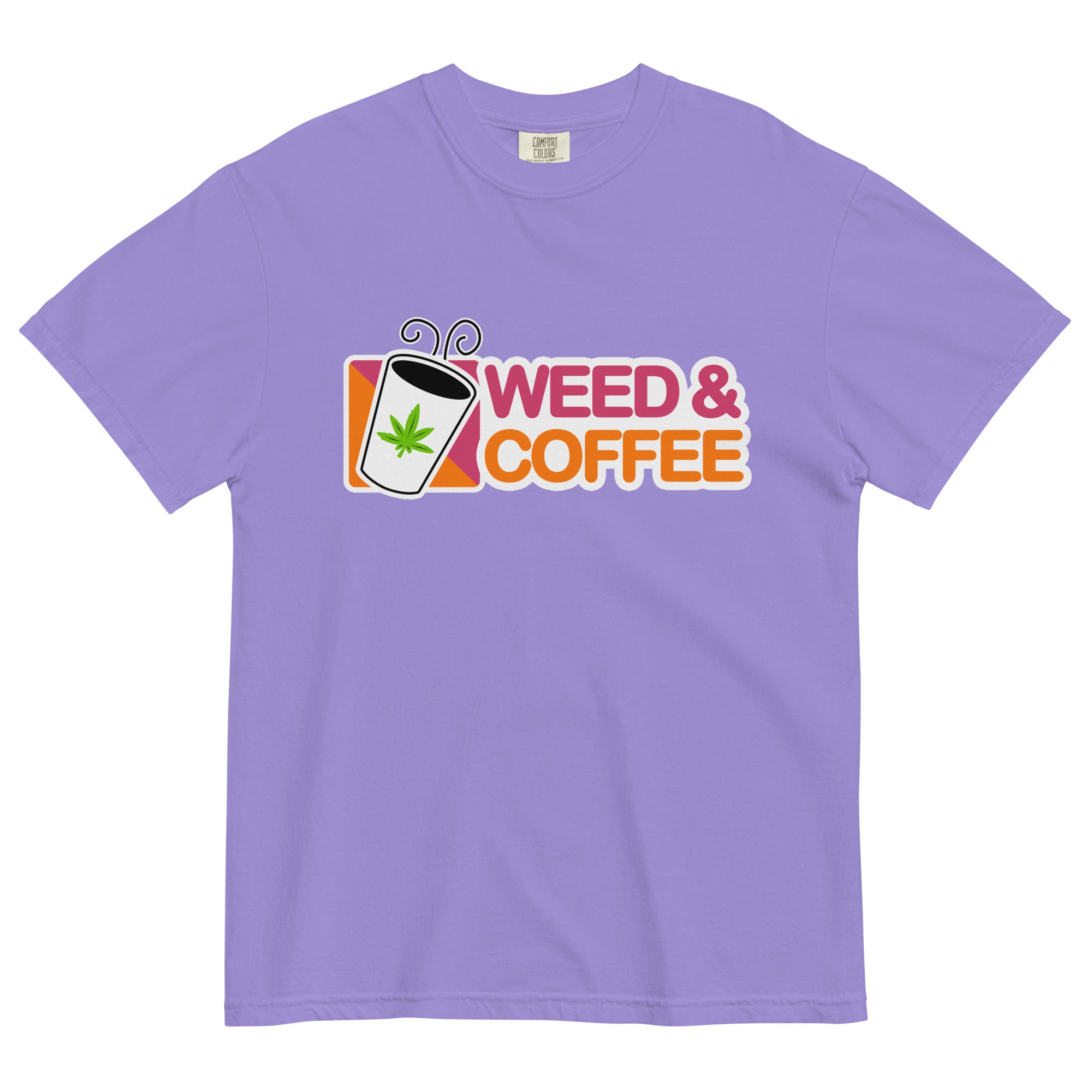 Weed & Coffee T-Shirt: Perfect Blend of Cannabis and Caffeine | Magic Leaf Tees