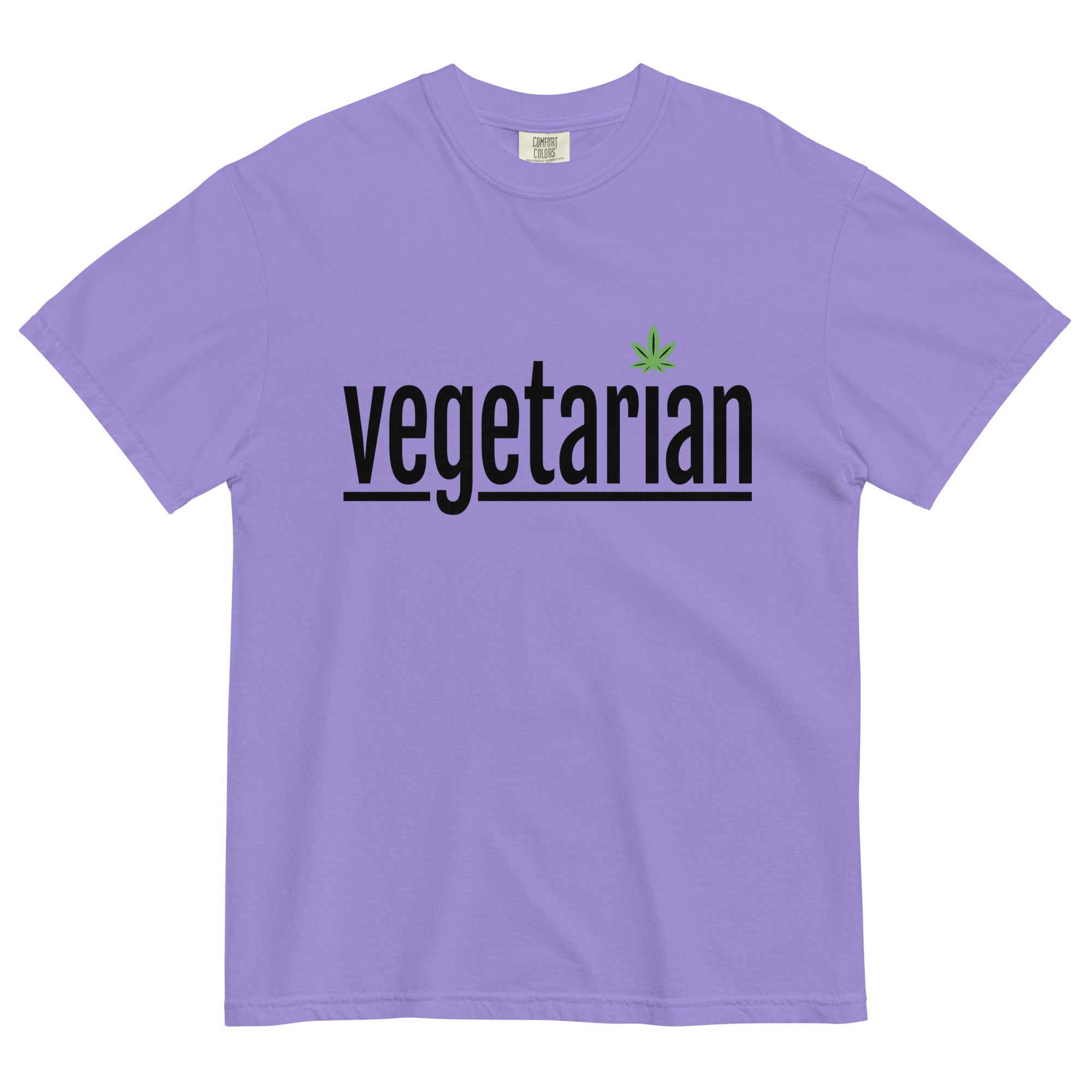 Herbivore & Cannabis Lover T-Shirt: Perfect for Vegetarian Stoners | Magic Leaf Tees