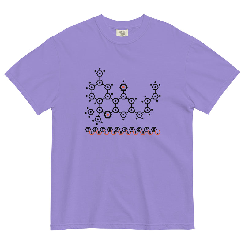 Abstract THC Molecule T-Shirt: Stylish Weed for Cannabis and Chemistry Enthusiasts! | Magic Leaf Tees
