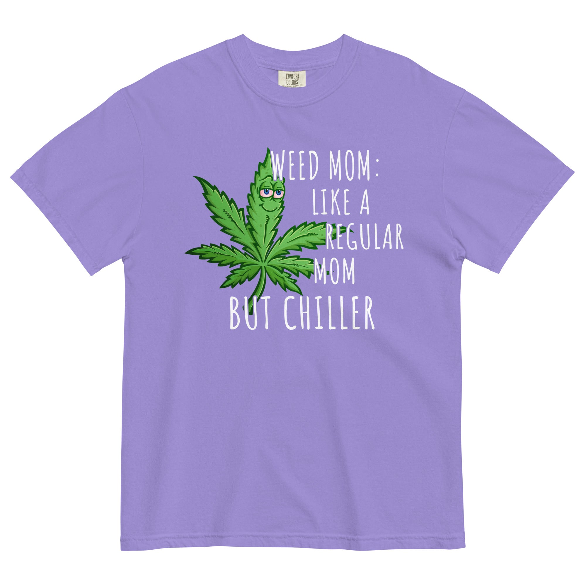 Weed Mom T-Shirt: Embrace Chill Motherhood in Style! | Magic Leaf Tees