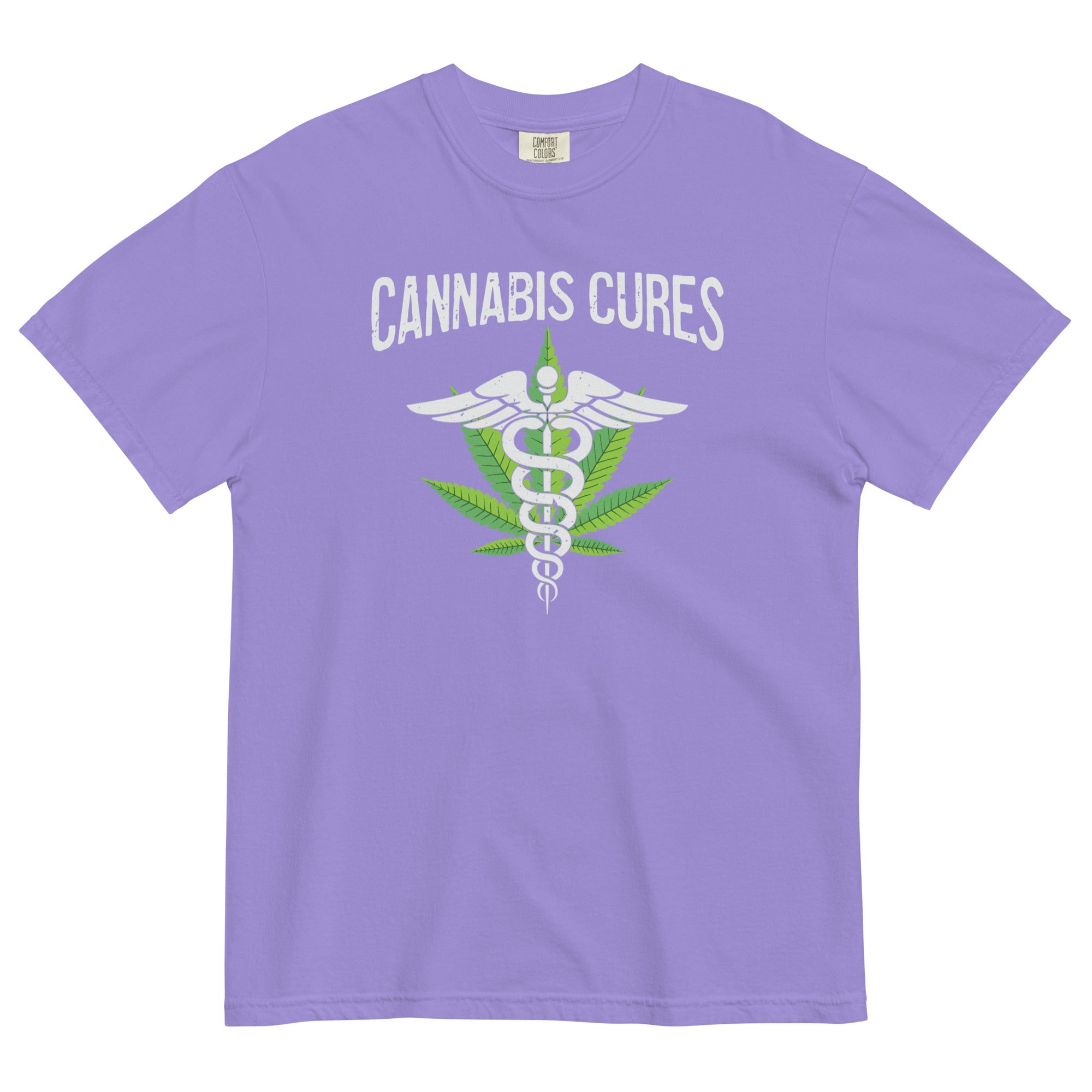 Cannabis Cures Medical Marijuana T-Shirt – Perfect Weed Shirt for Cannabis Healthcare Advocates | Magic Leaf Tees