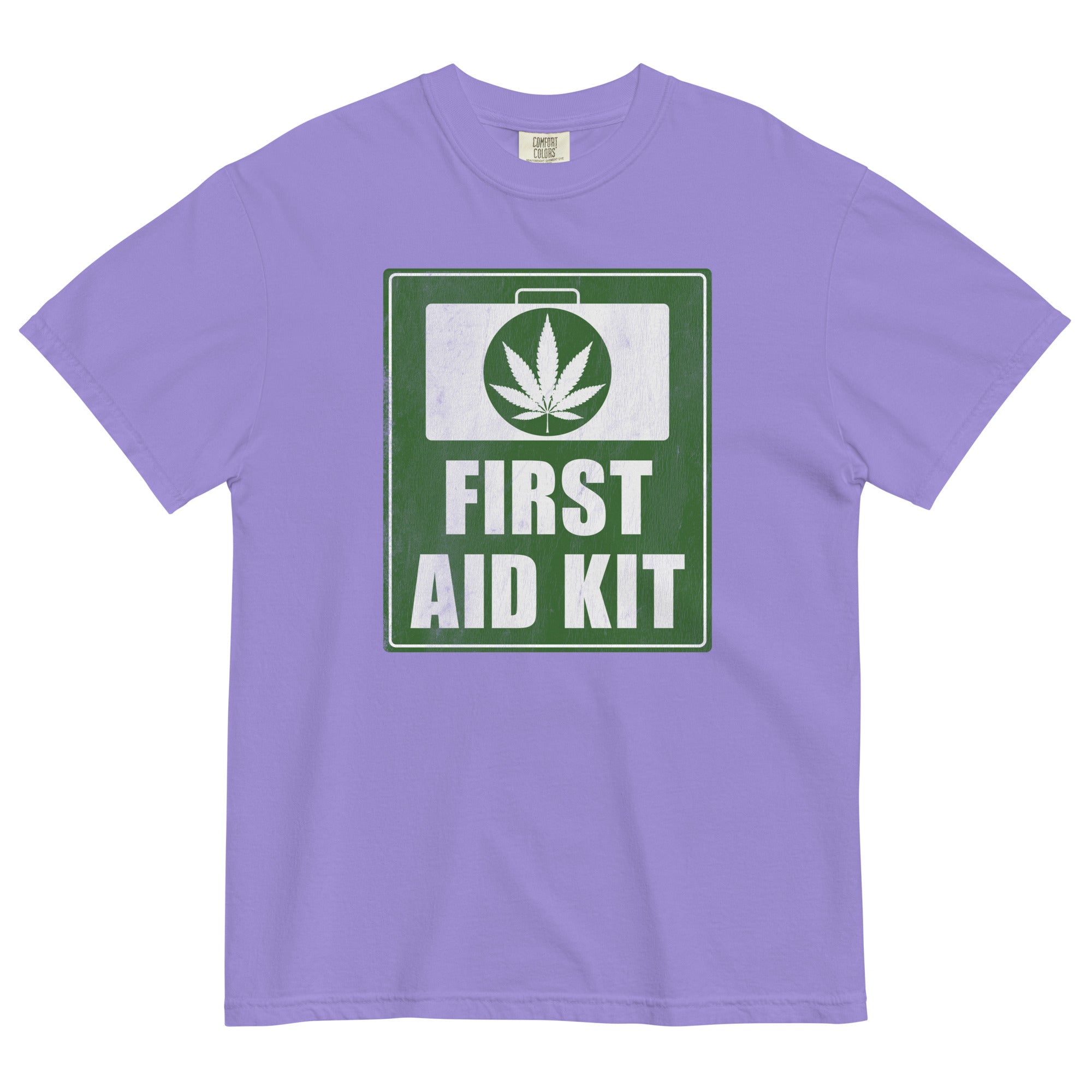 First Aid Kit Funny Medical Marijuana T-Shirt – Perfect Weed Shirt for Cannabis Patients | Magic Leaf Tees