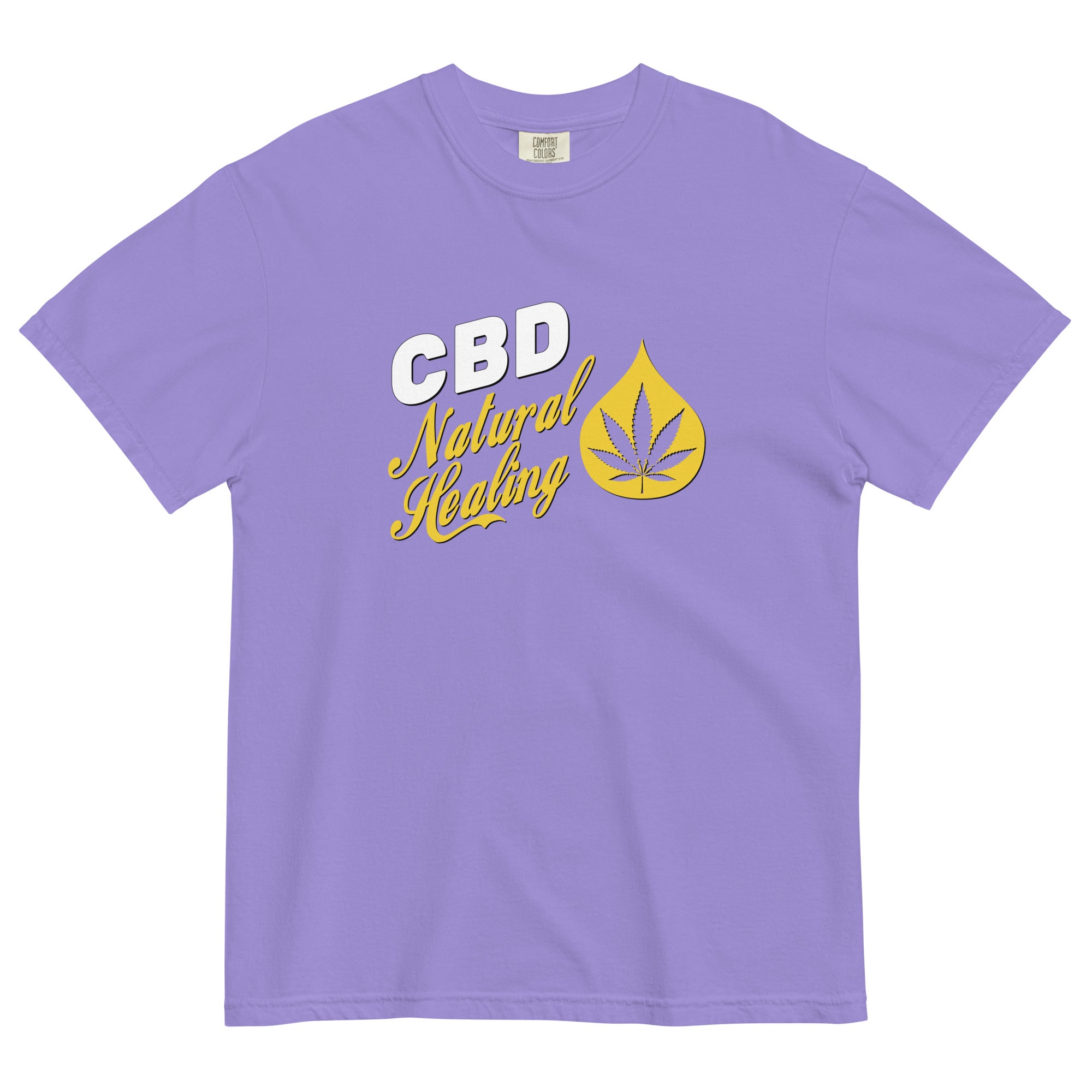 CBD Natural Healing T-Shirt - Comfort & Style for Medical Marijuana and CBD Users | Magic Leaf Tees