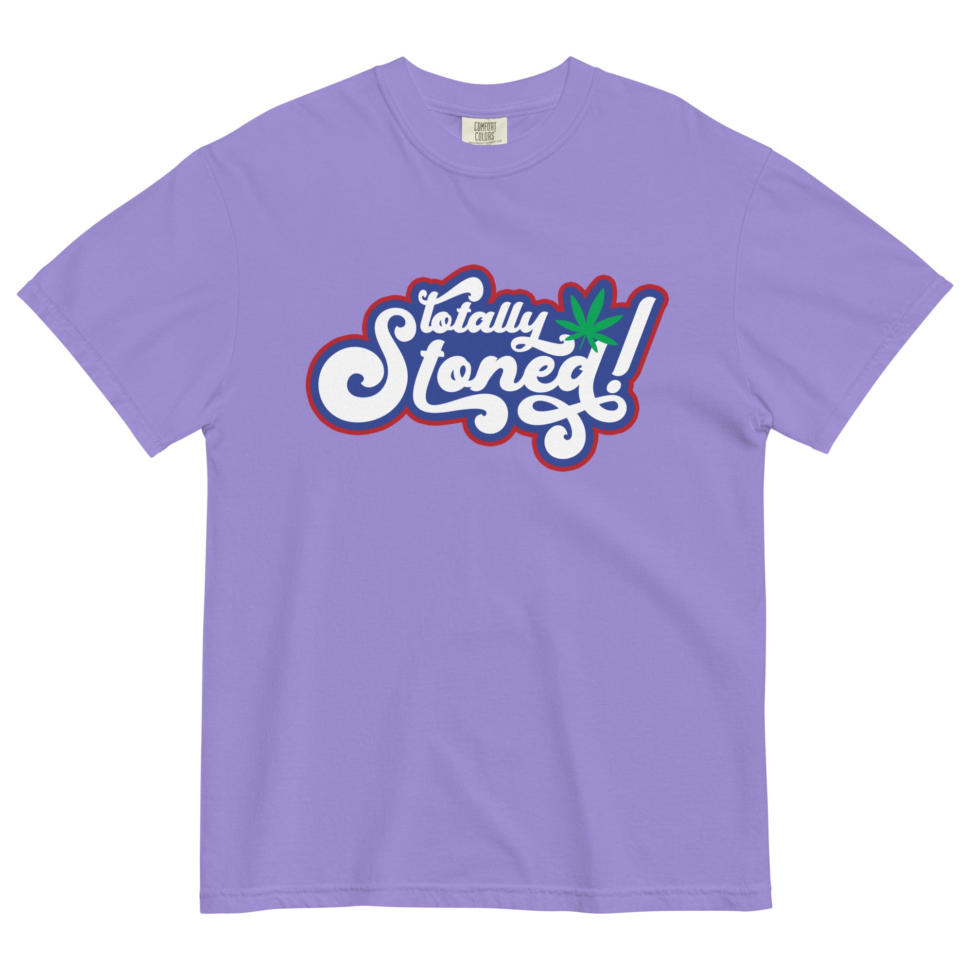 Totally Stoned Retro-Style Cannabis T-Shirt - Vintage Weed Apparel for Trendsetters | Magic Leaf Tees