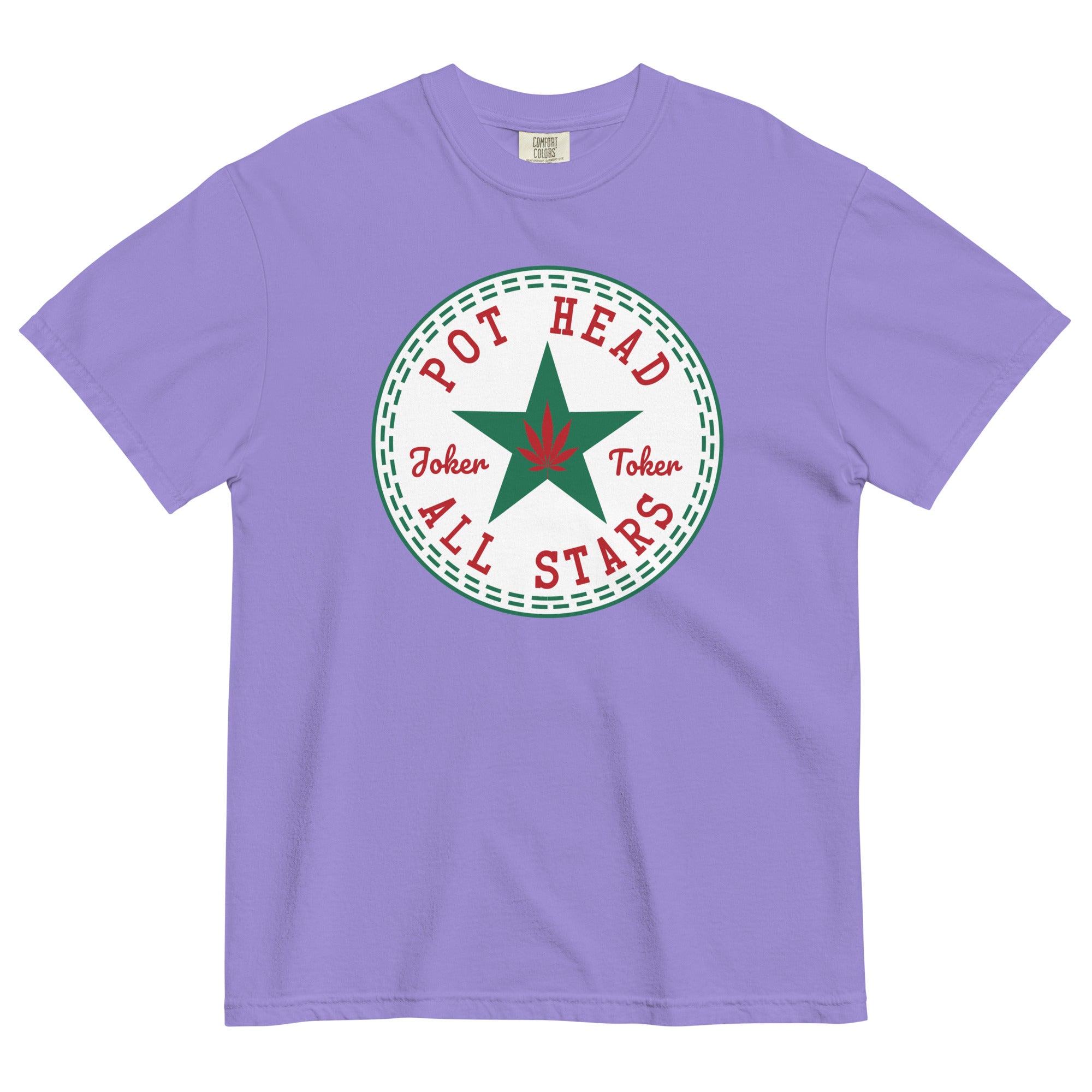 pothead loser Pot Head All Stars Joker Toker T-Shirt | Weed Apparel