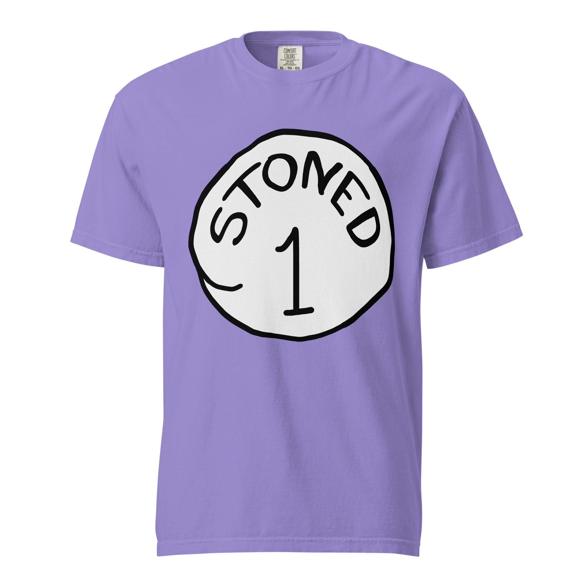 Stoned 1 T-Shirt – Funny Couples Weed Apparel | Magic Leaf Tees