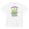 Cute Puff Puff Weed Leaf Garment-Dyed T-Shirt - Magic Leaf Tees