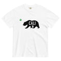California Grizzly Bear & Pot Leaf Tee | Cannabis Enthusiast Shirt | West Coast Weed Vibes | Magic Leaf Tees
