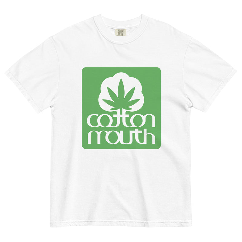 Cotton Mouth: Stylish Marijuana Logo Tee for the Elevated Lifestyle! - Magic Leaf Tees