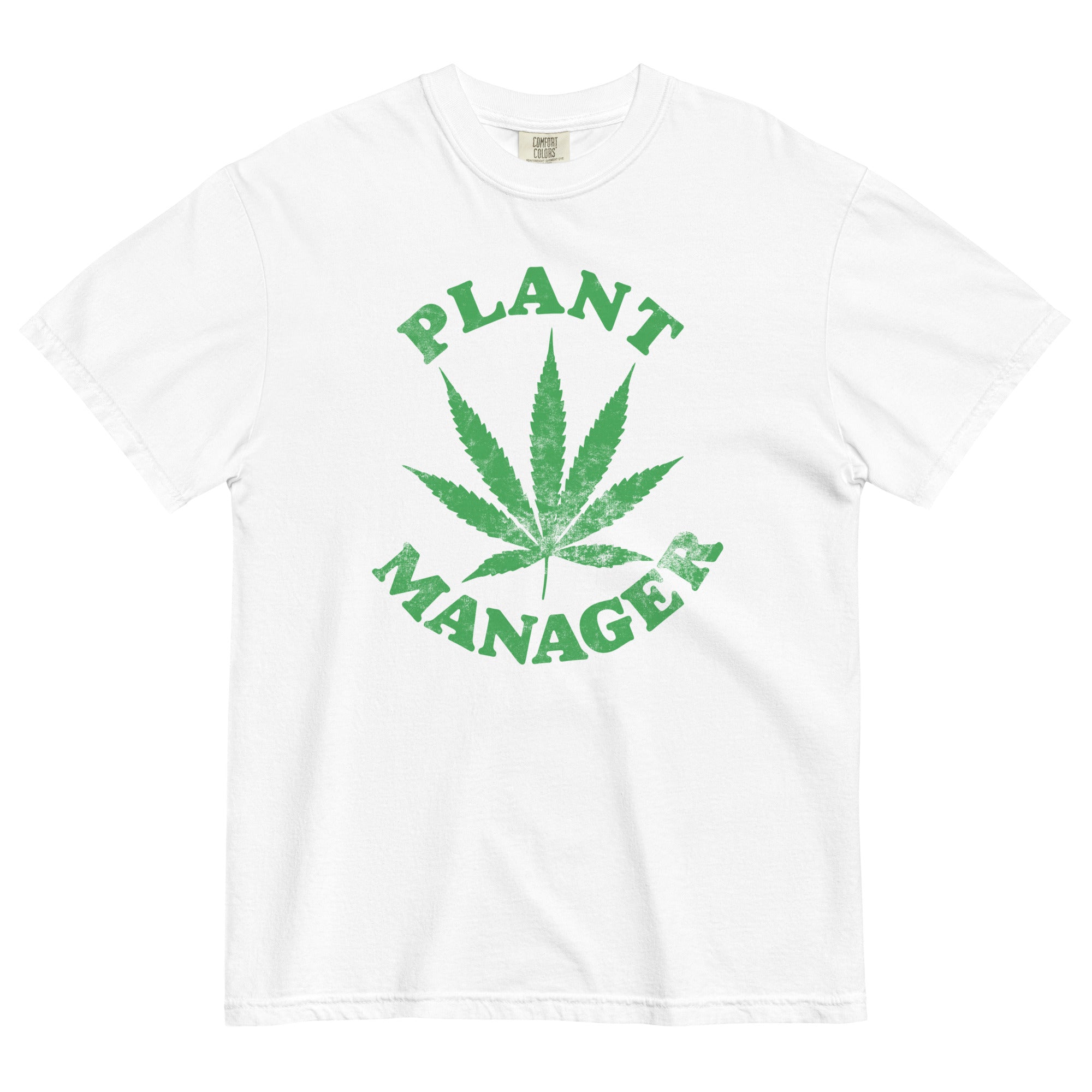 Plant Manager: Stylish Weed-Inspired Tee for Cannabis Cultivators! - Magic Leaf Tees