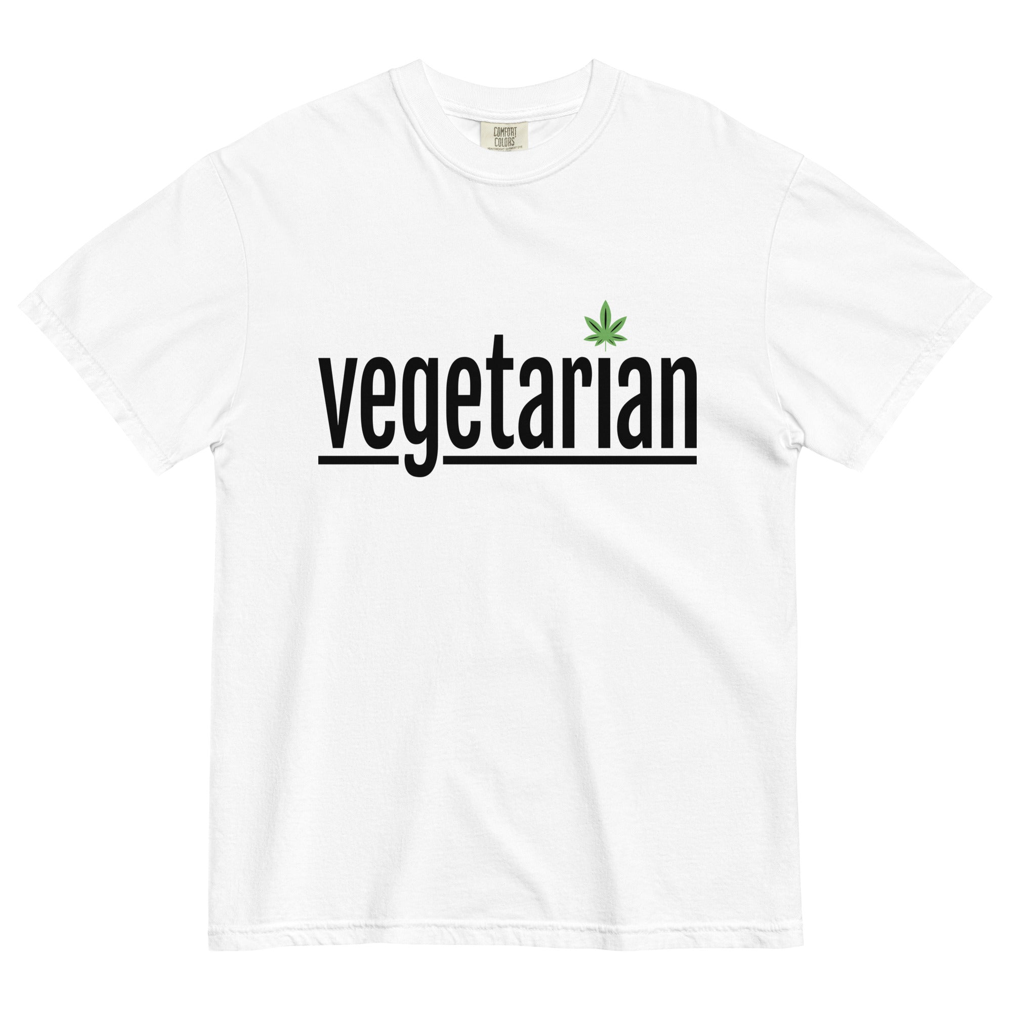 Herbivore & Cannabis Lover T-Shirt: Perfect for Vegetarian Stoners | Magic Leaf Tees