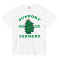 Support Your Local Farmers: Cannabis Bud Tee for Pot Farmers | Magic Leaf Tees