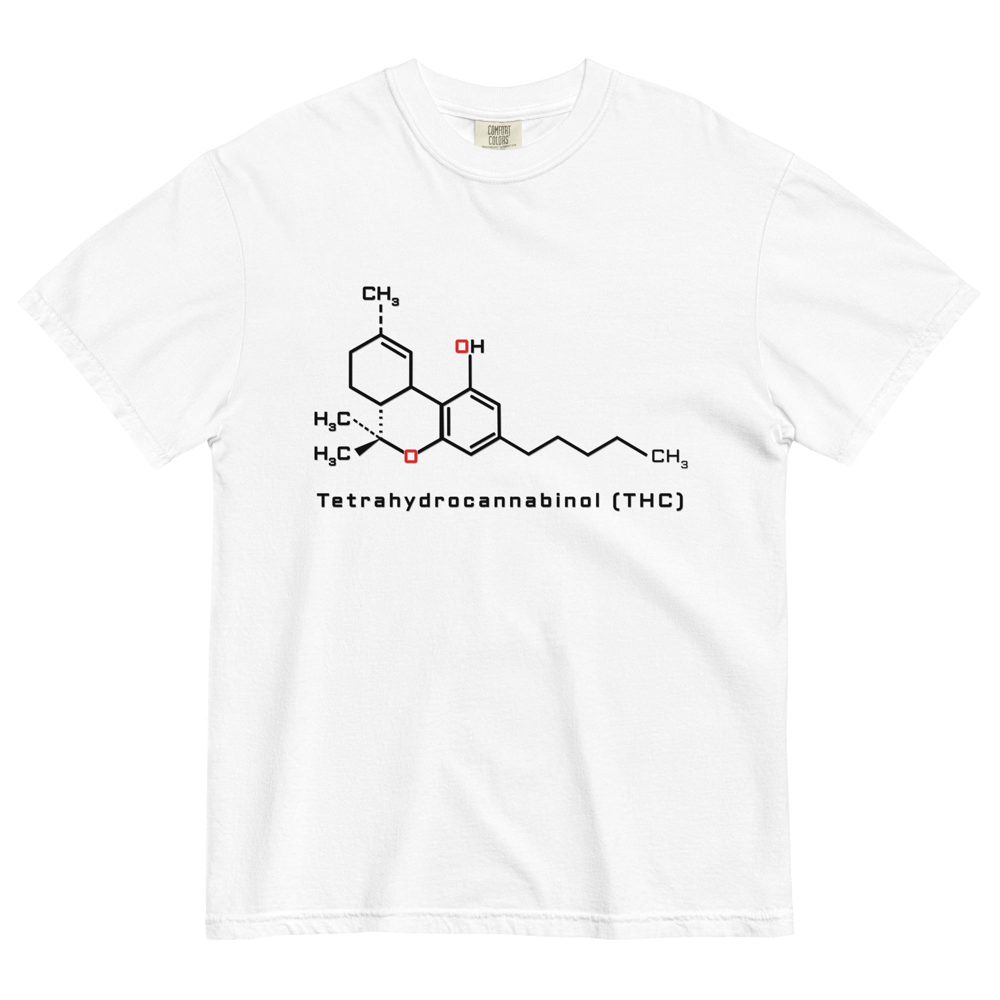 Stylish THC Molecule T-Shirt: Perfect Tee for Cannabis and Chemistry Enthusiasts! | Magic Leaf Tees