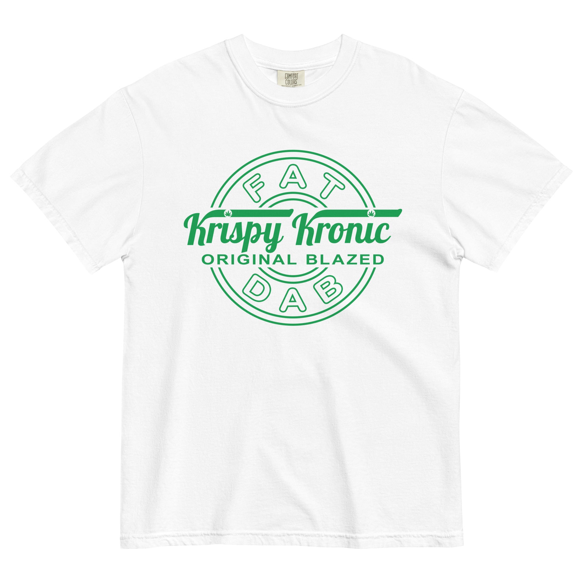 Krispy Kronic Original Blazed Fat Dabs T-Shirt – Funny Weed-Themed App