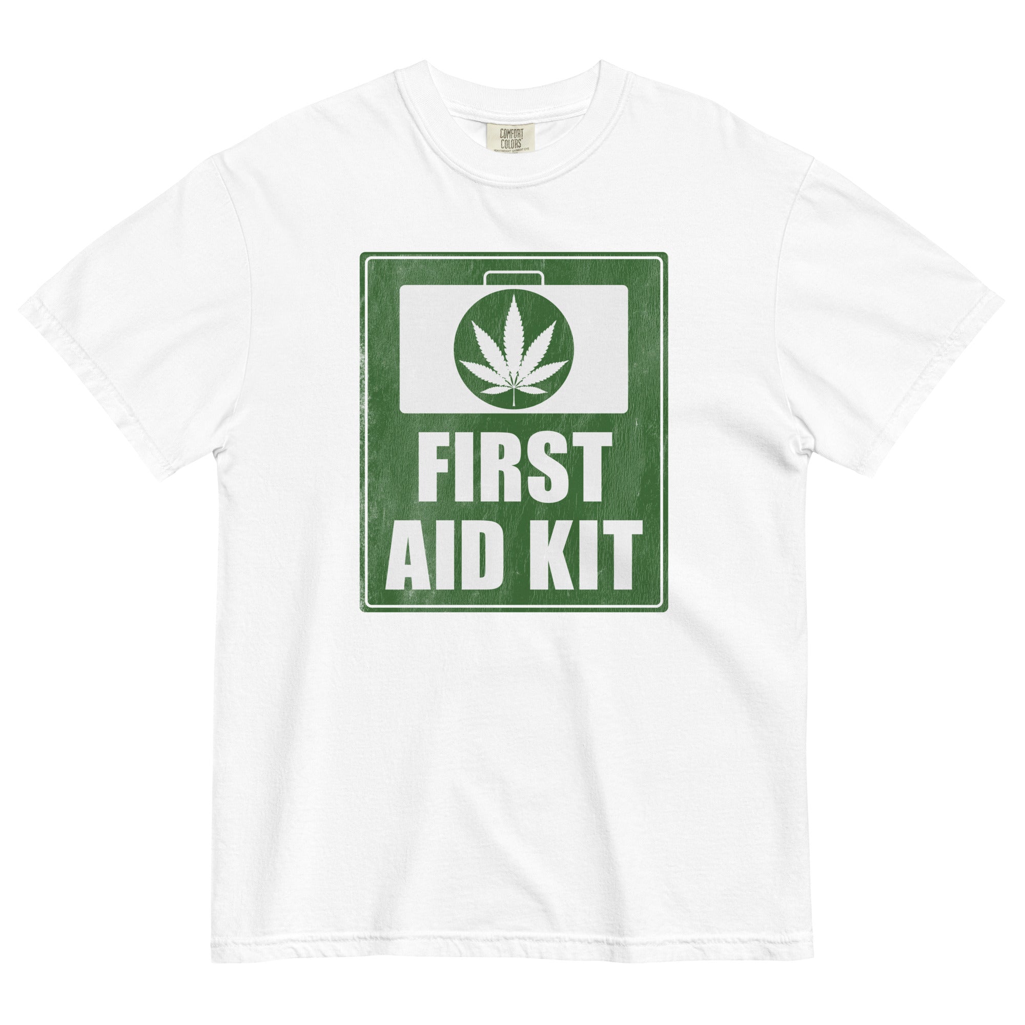 First Aid Kit Funny Medical Marijuana T-Shirt – Perfect Weed Shirt for Cannabis Patients | Magic Leaf Tees