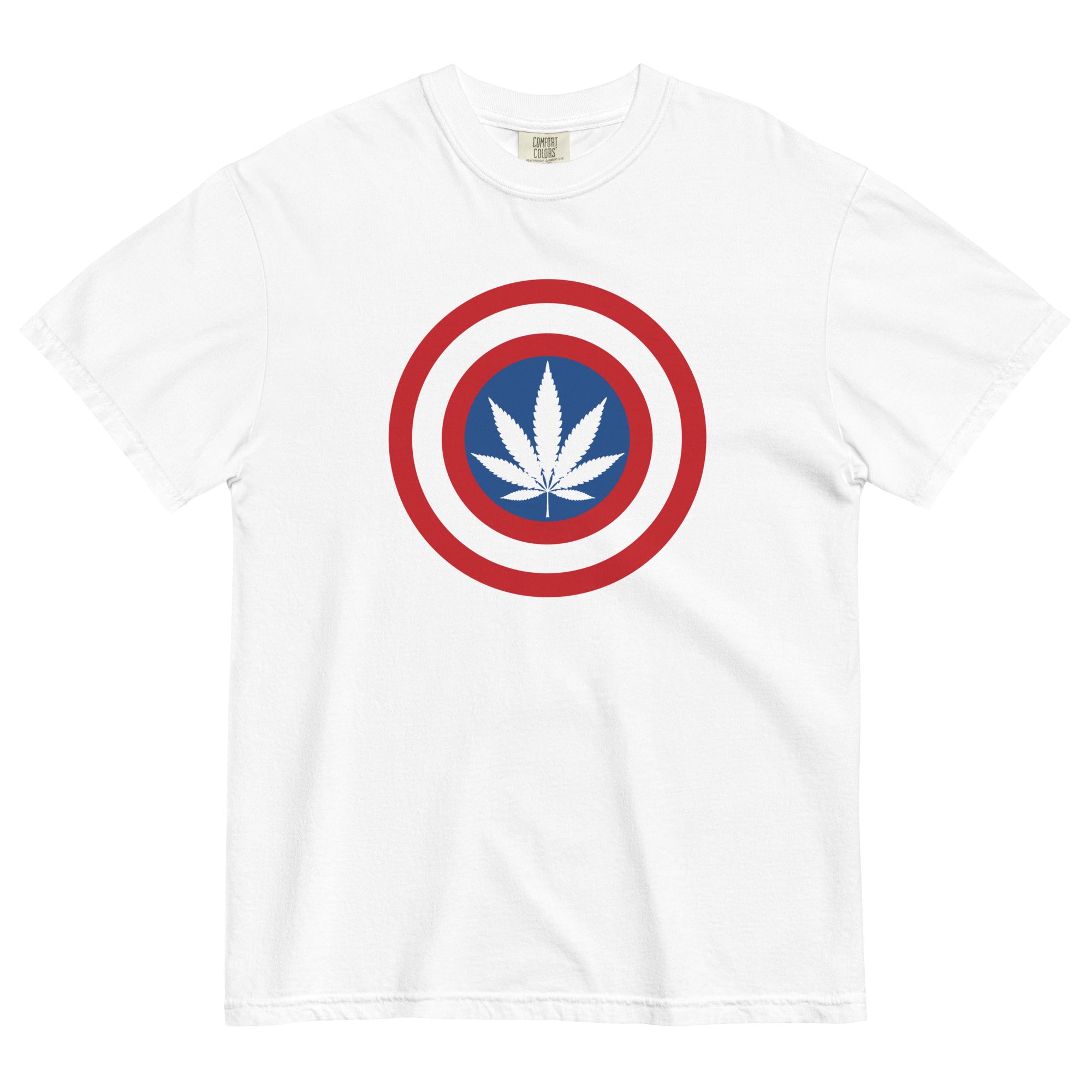 "Kaptain Kronic" Funny Weed Superhero T-Shirt – Magic Leaf Tees