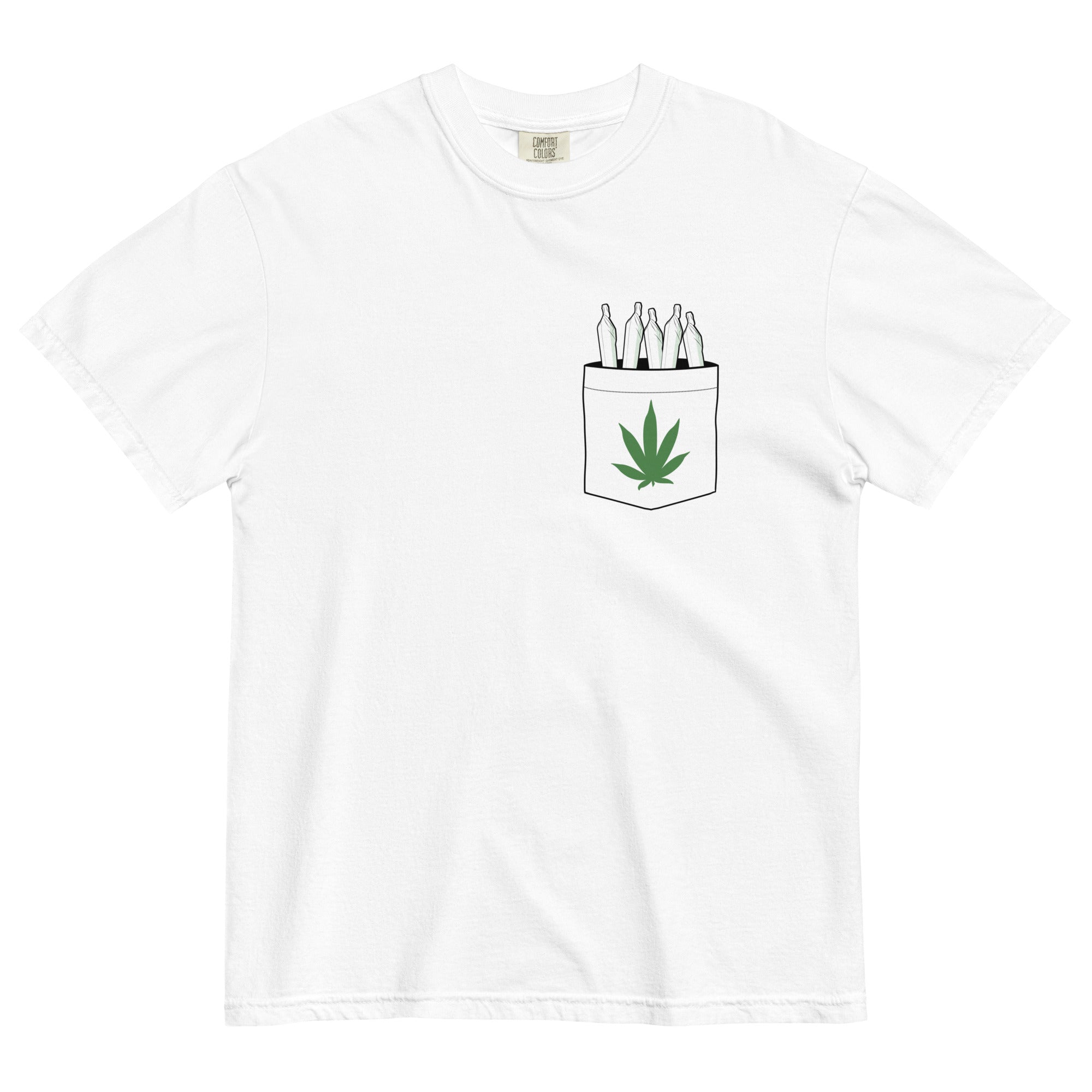 "Pocket Full of Blunts" Funny Weed T-Shirt – Magic Leaf Tees