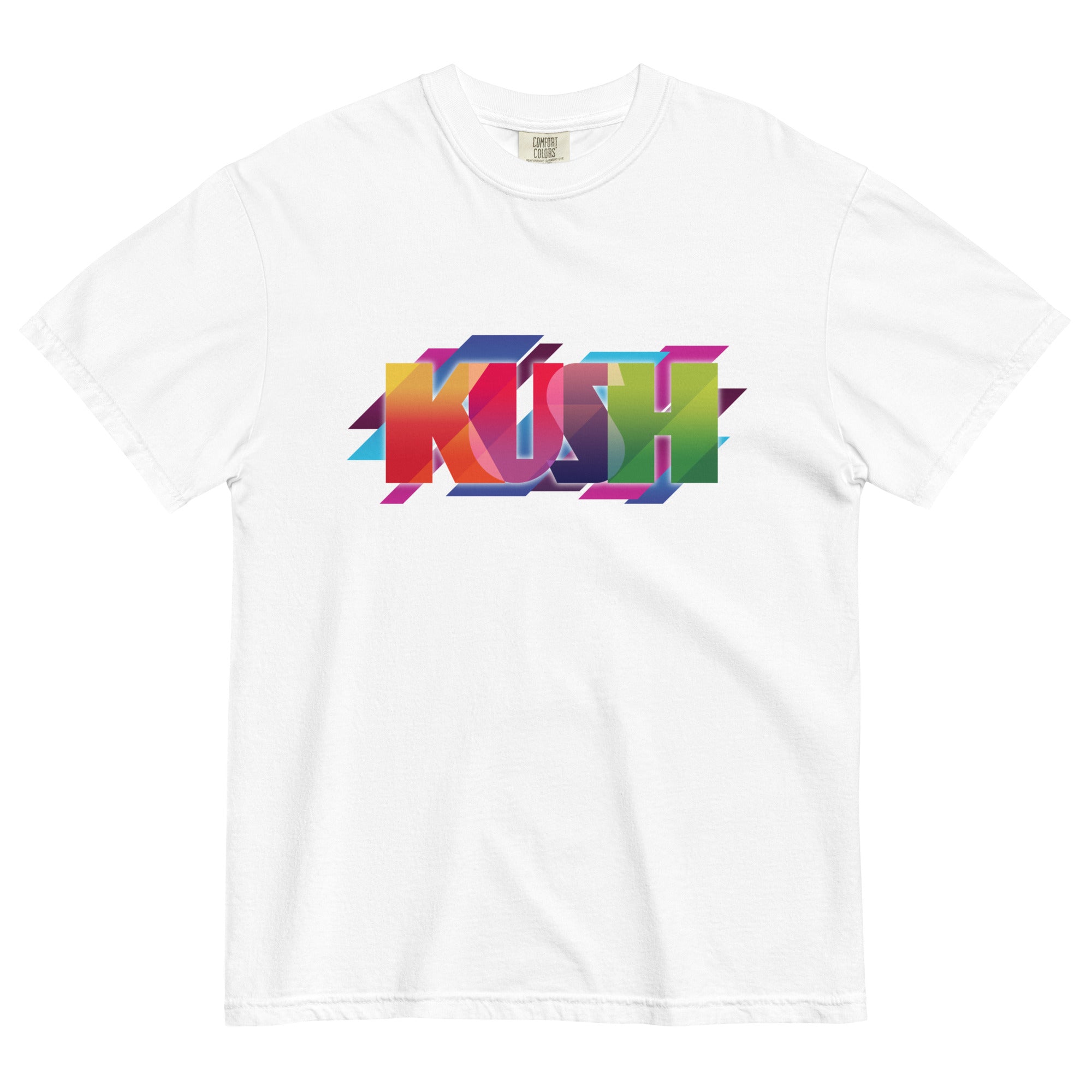 Retro 80’s Kush T-Shirt – Colorful Weed Apparel | Magic Leaf Tees