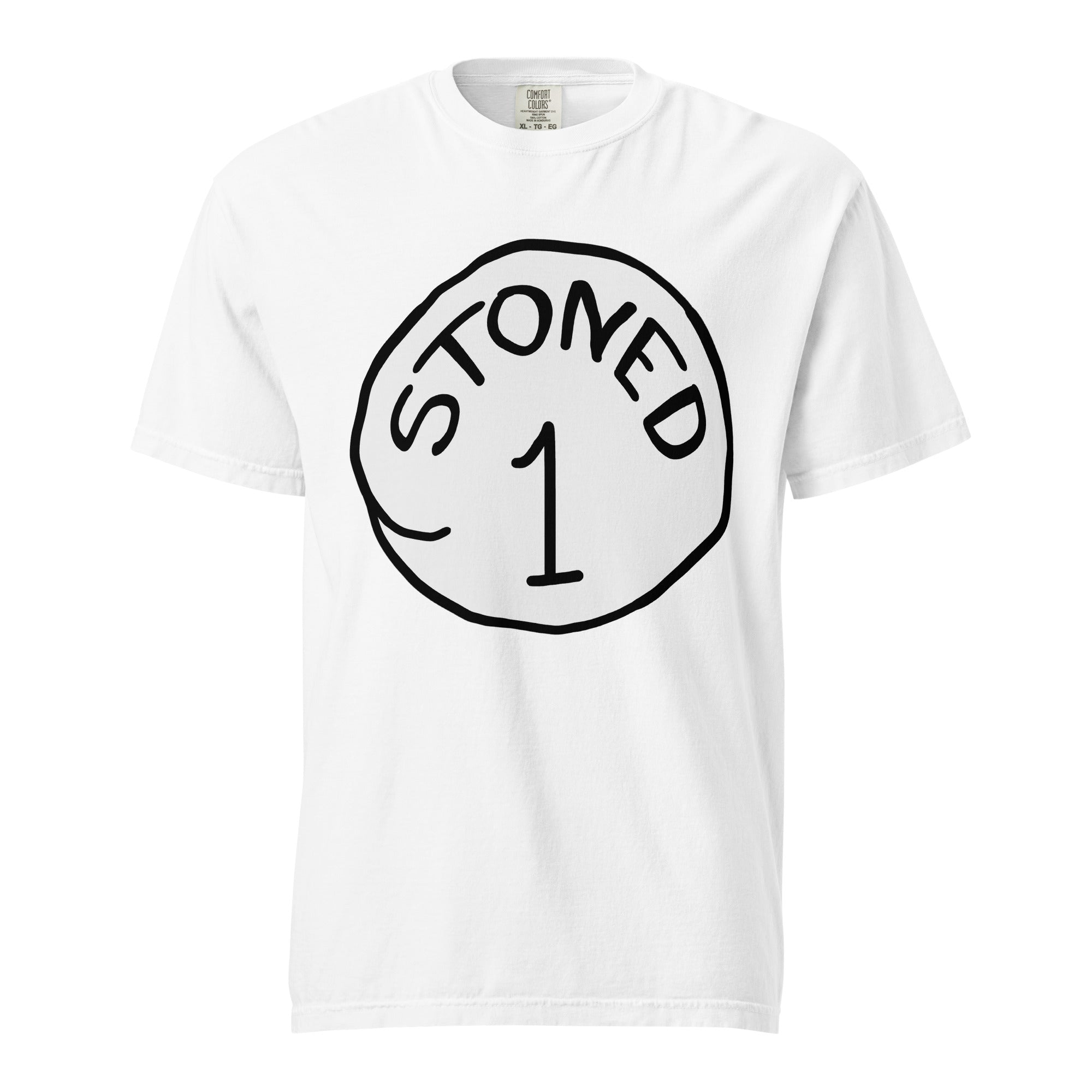 Stoned 1 T-Shirt – Funny Couples Weed Apparel | Magic Leaf Tees