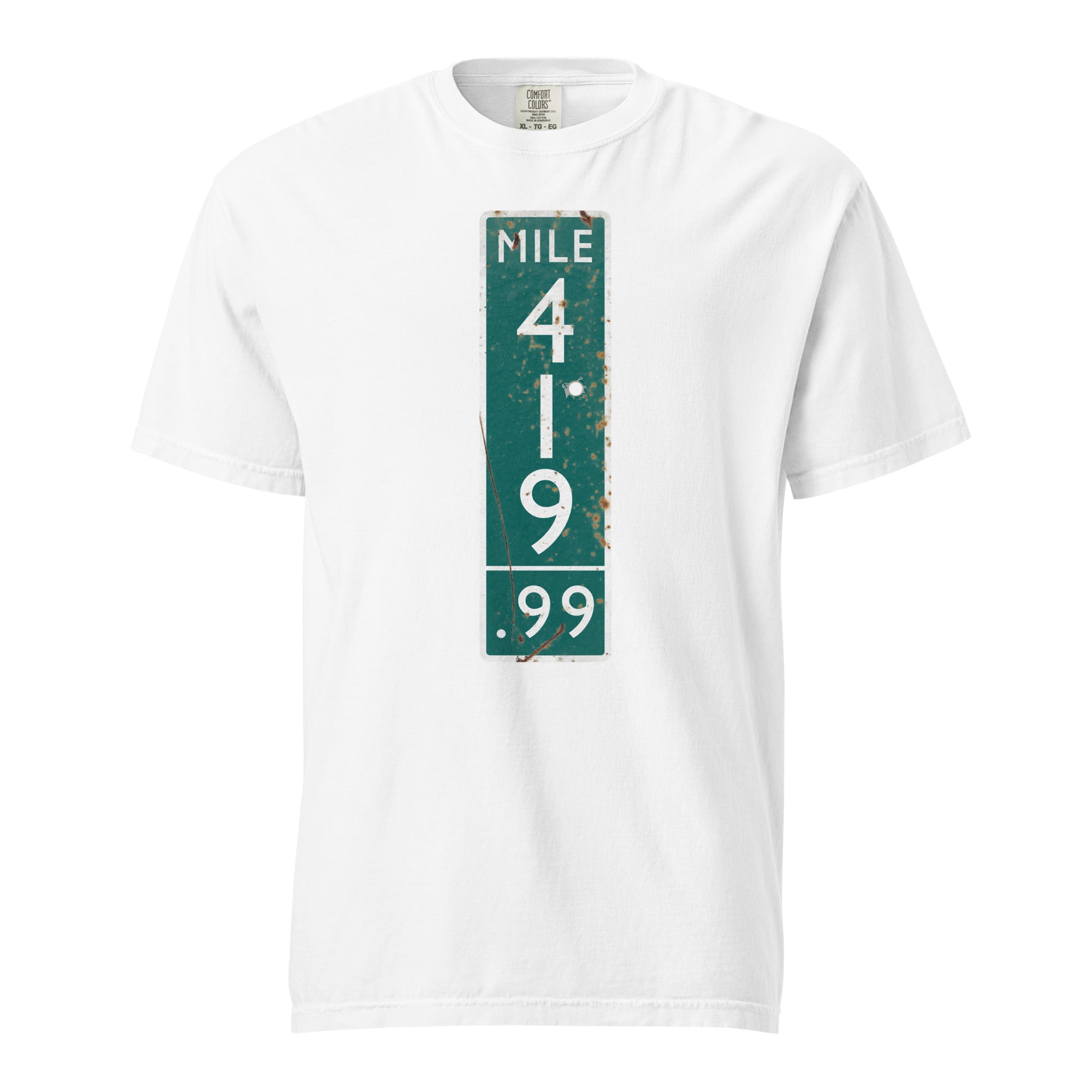 Colorado Mile Marker 419.99 Weed Shirt | Funny 420 Highway Sign Graphic Tee | Magic Leaf Tees