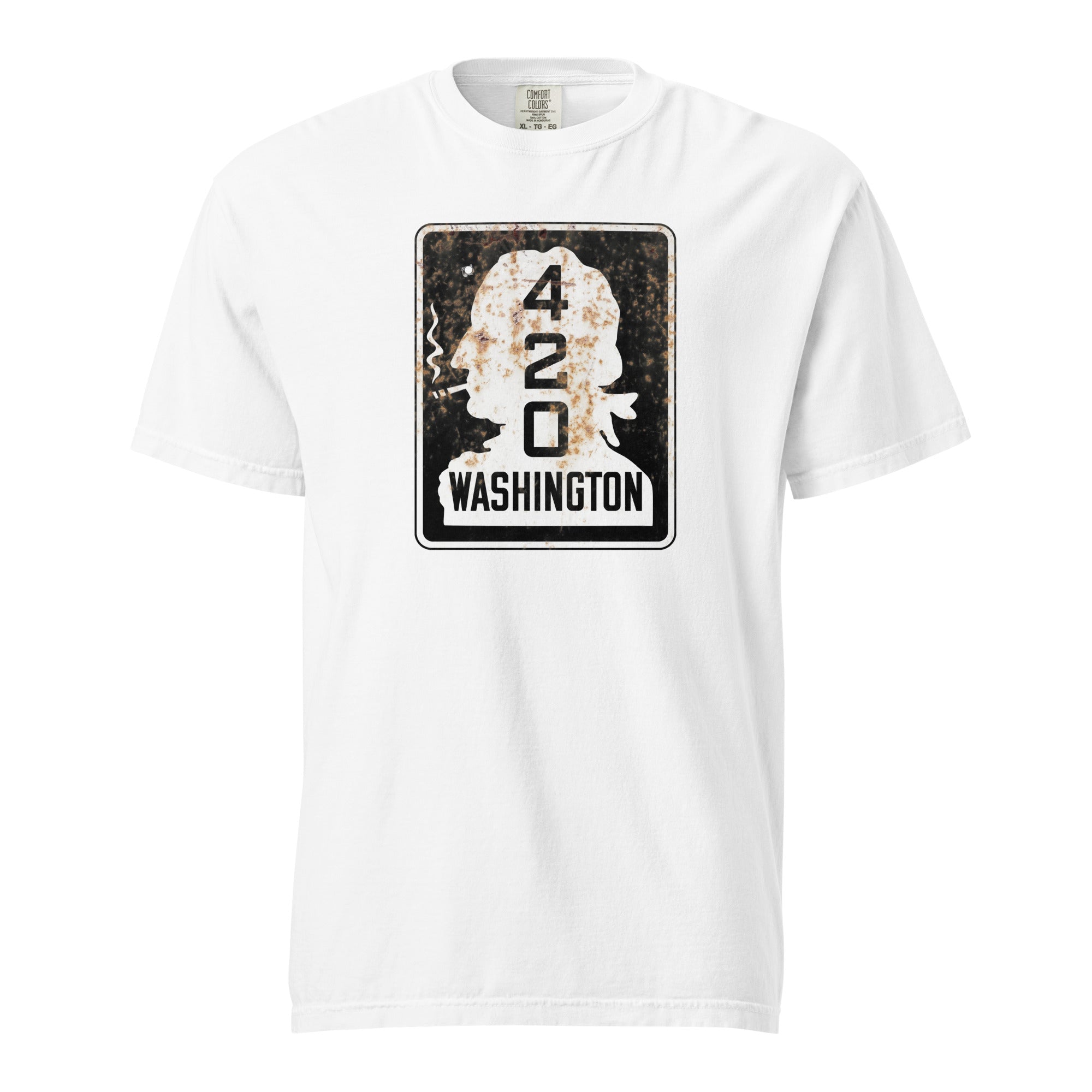 Washington 420 Highway Sign Weed Shirt