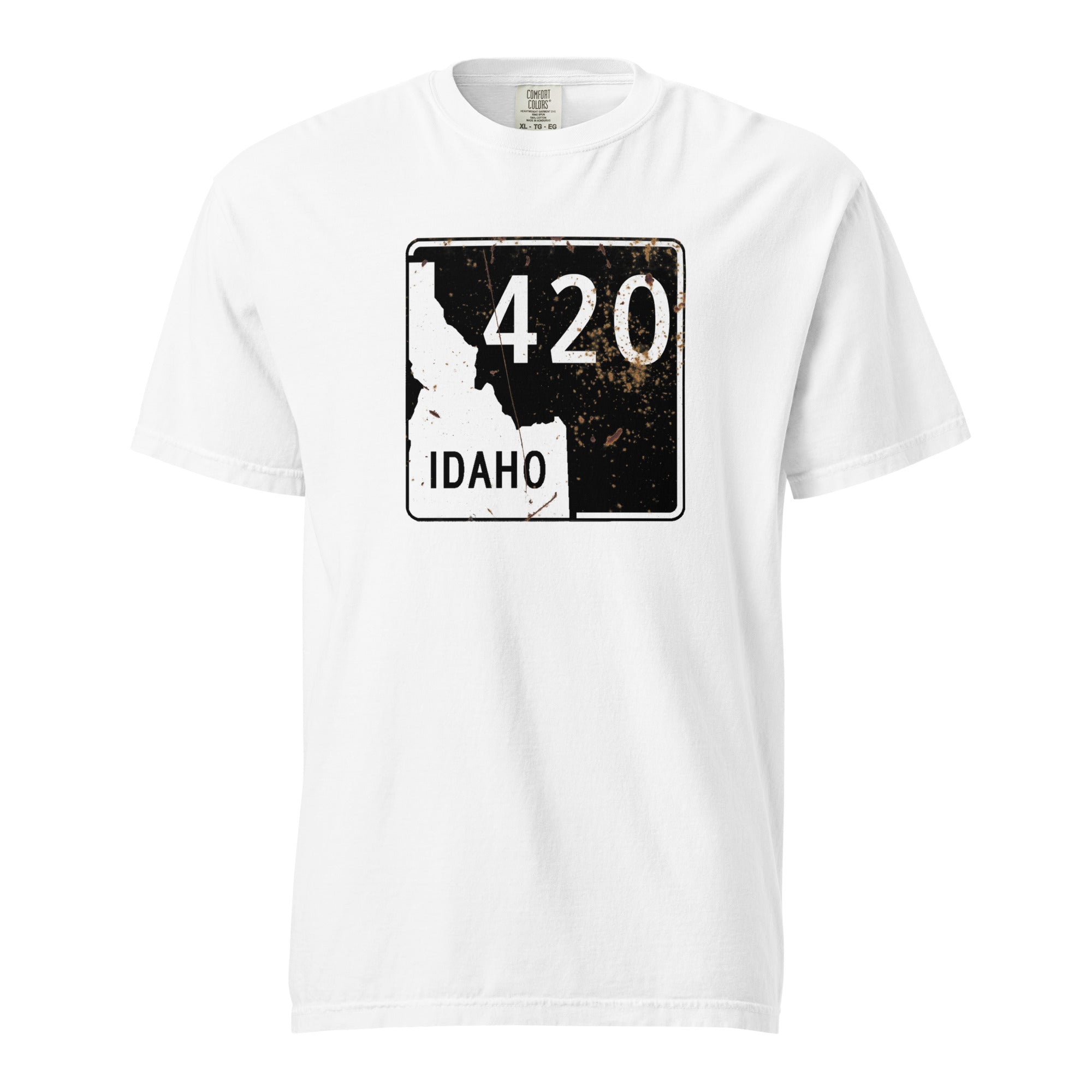 Vintage Idaho State Highway 420 Weed Shirt | Idaho Cannabis Graphic T-Shirt