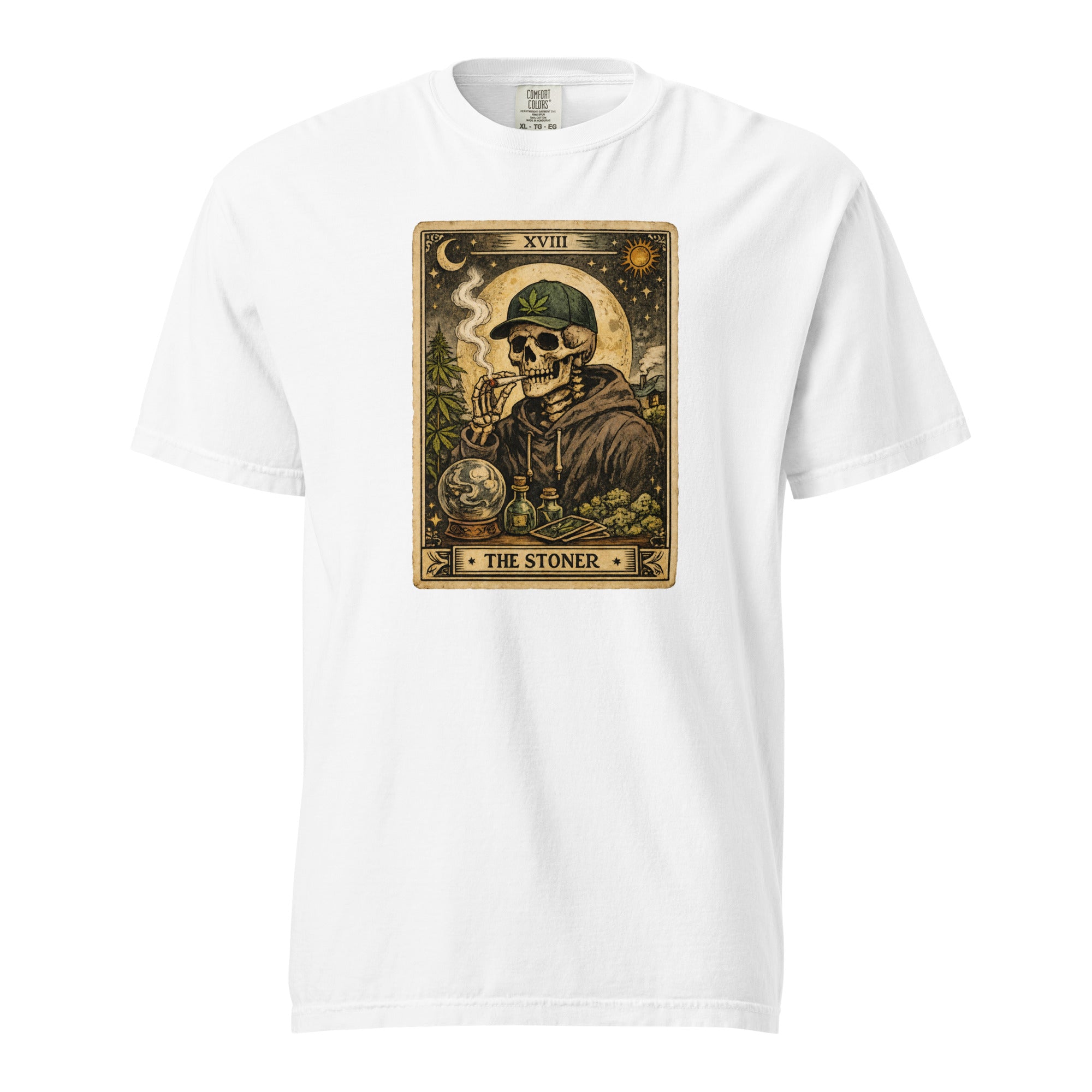 The Stoner Gothic Tarot Weed Shirt