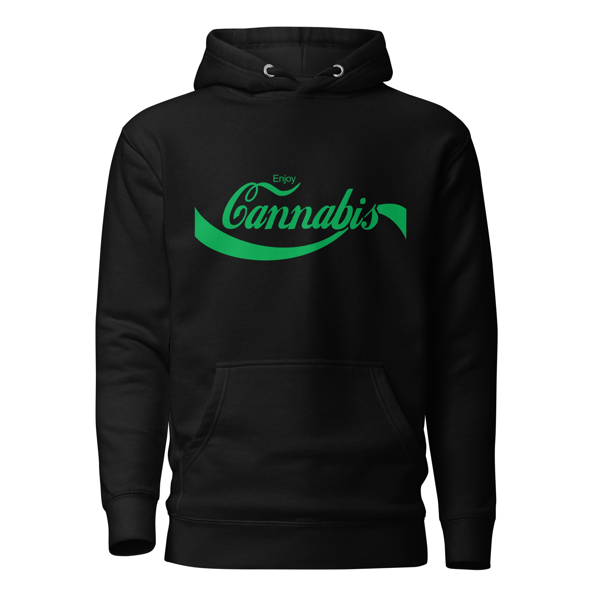 Enjoy Cannabis Hoodie – Funny Weed-Themed Apparel for Marijuana Smokers | Magic Leaf Tees