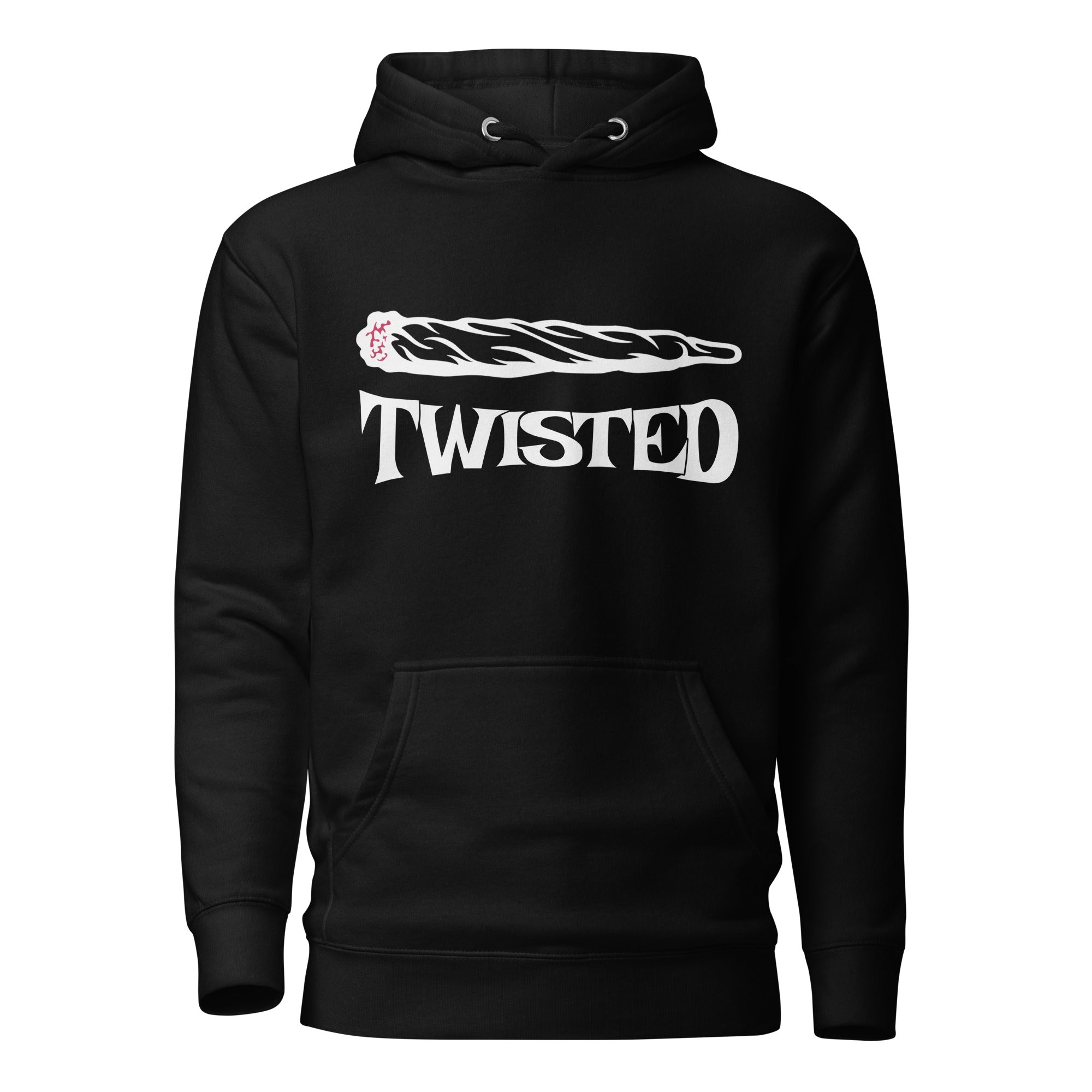 Twisted Weed Hoodie – Lit Cannabis Apparel | Magic Leaf Tees