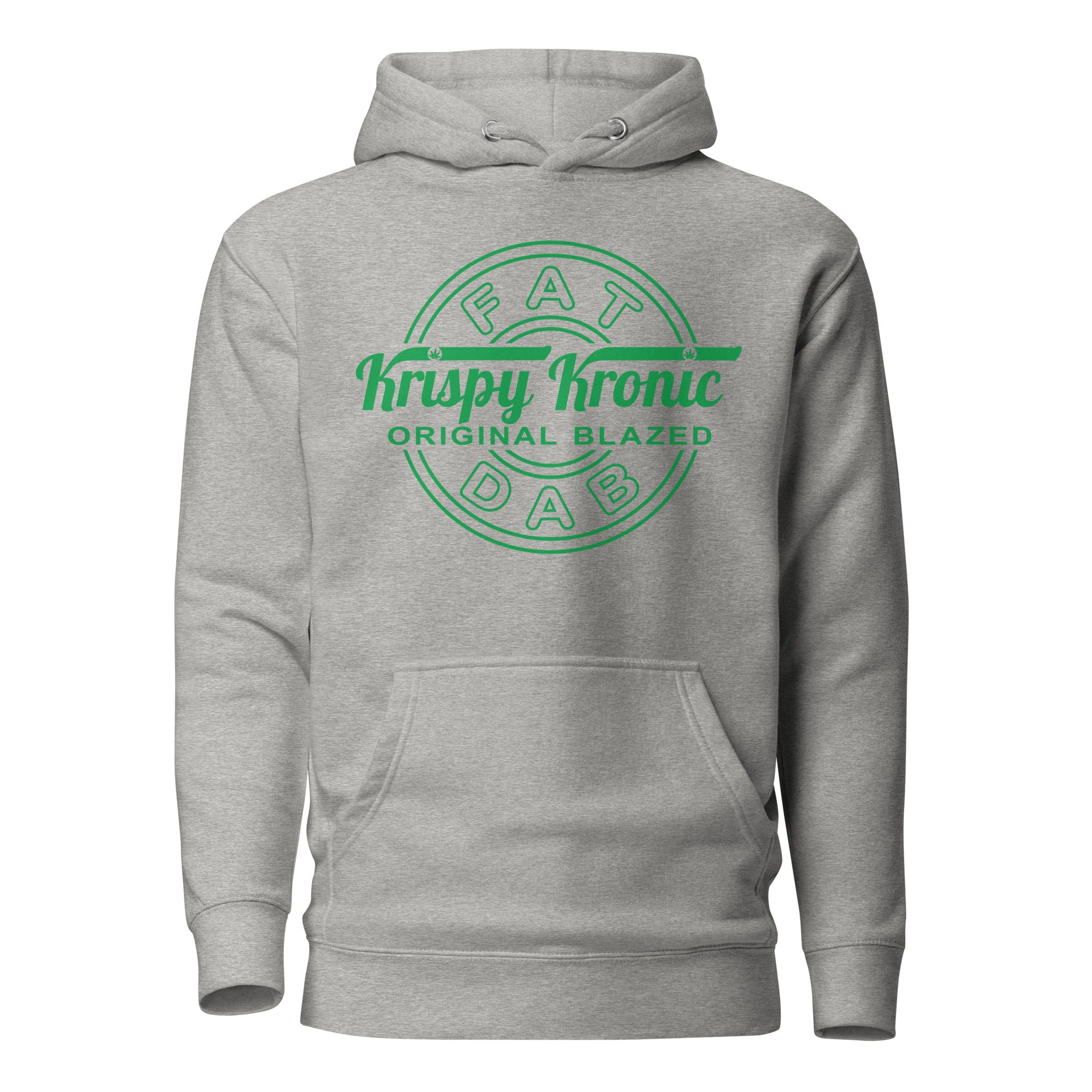 Krispy Kronic Original Blazed Fat Dabs Hoodie – Funny Weed-Themed Apparel for Cannabis Dabbers | Magic Leaf Tees