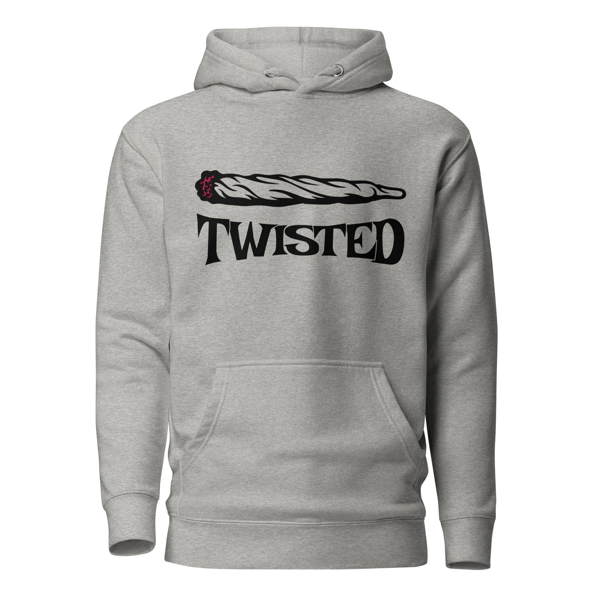 Twisted Weed Hoodie – Lit Cannabis Apparel | Magic Leaf Tees