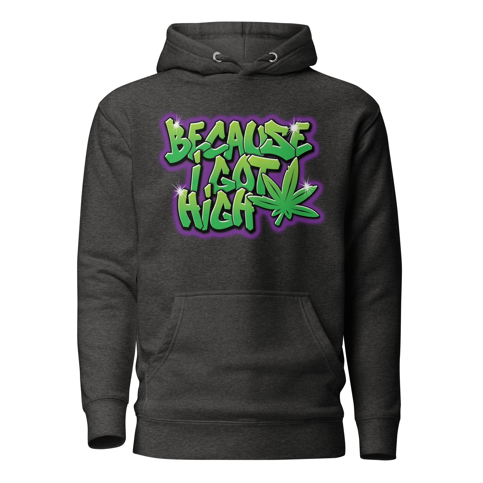 Offers Hoodie Higher State of Mind Weed Hooded Sweatshirt