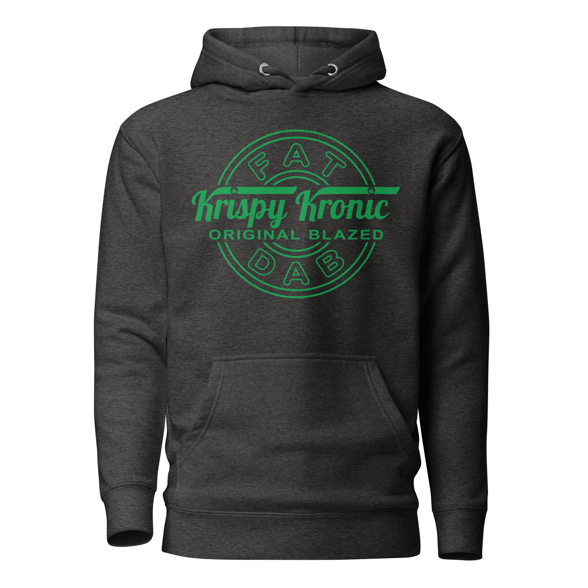 Krispy Kronic Original Blazed Fat Dabs Hoodie – Funny Weed-Themed Apparel for Cannabis Dabbers | Magic Leaf Tees