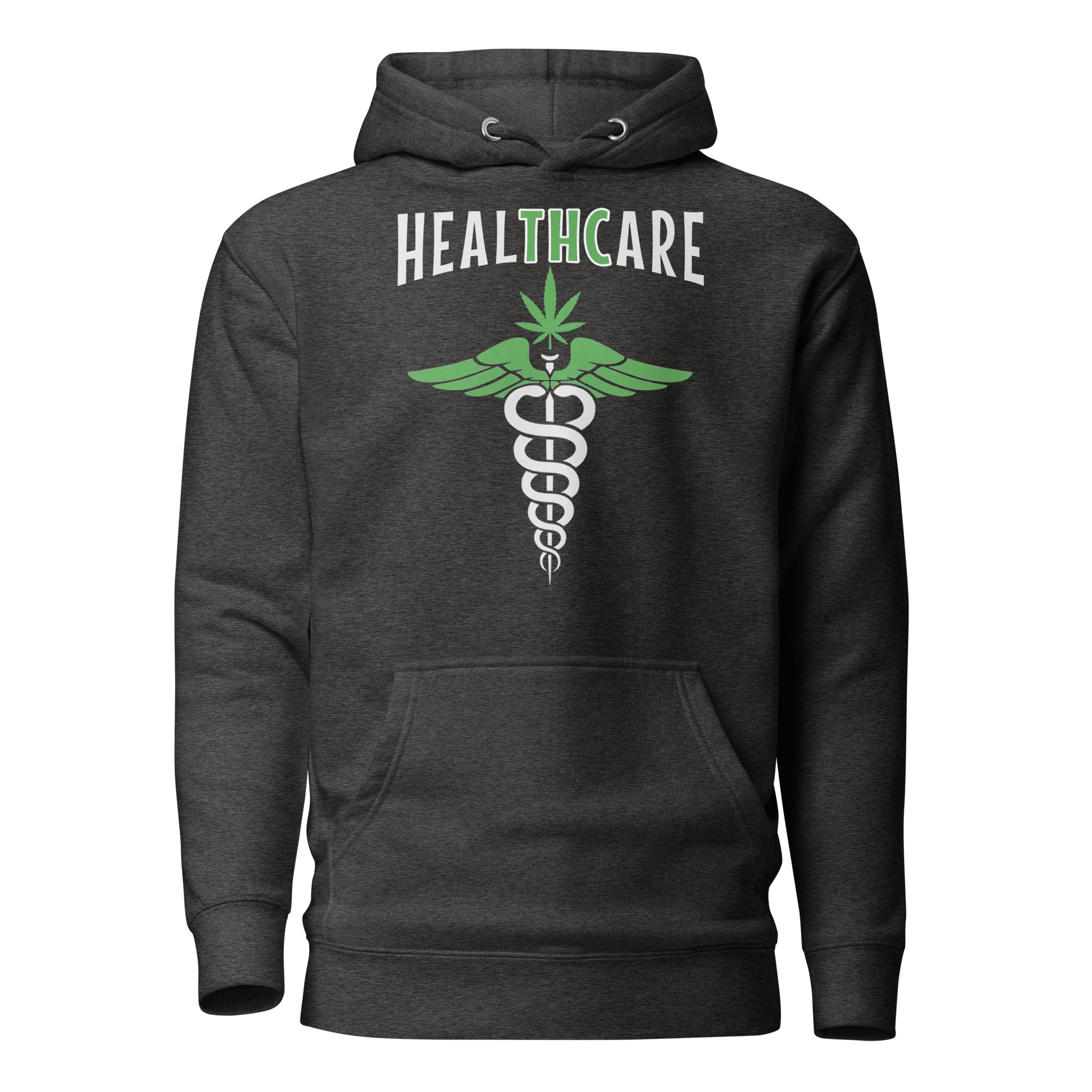 THC Healthcare Medical Marijuana Hoodie – Perfect Weed Hoodie for Cannabis Enthusiasts | Magic Leaf Tees