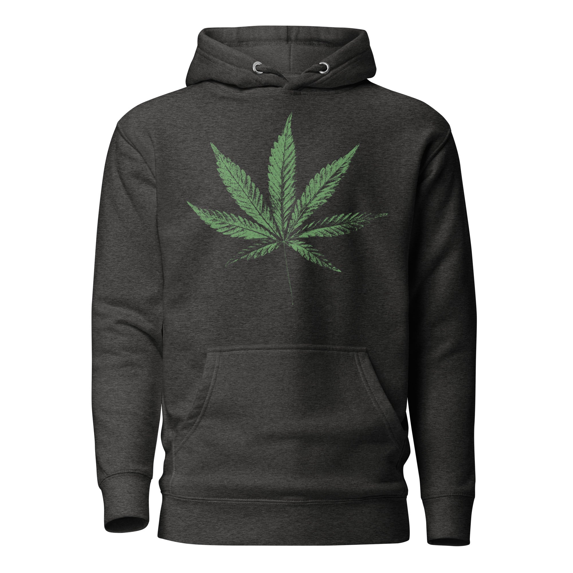 Pressed Leaf Cannabis Hoodie – Stylish Weed Apparel | Magic Leaf Tees