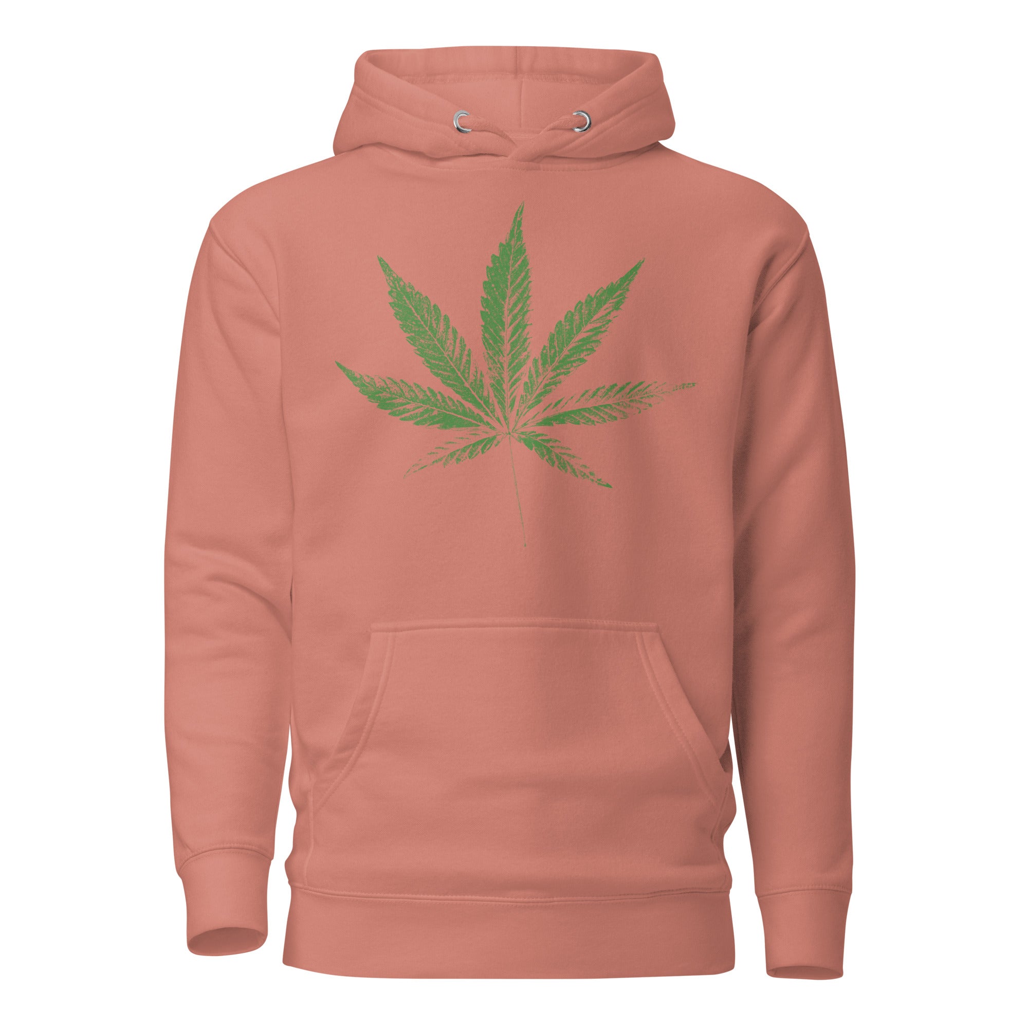 Pressed Leaf Cannabis Hoodie – Stylish Weed Apparel | Magic Leaf Tees