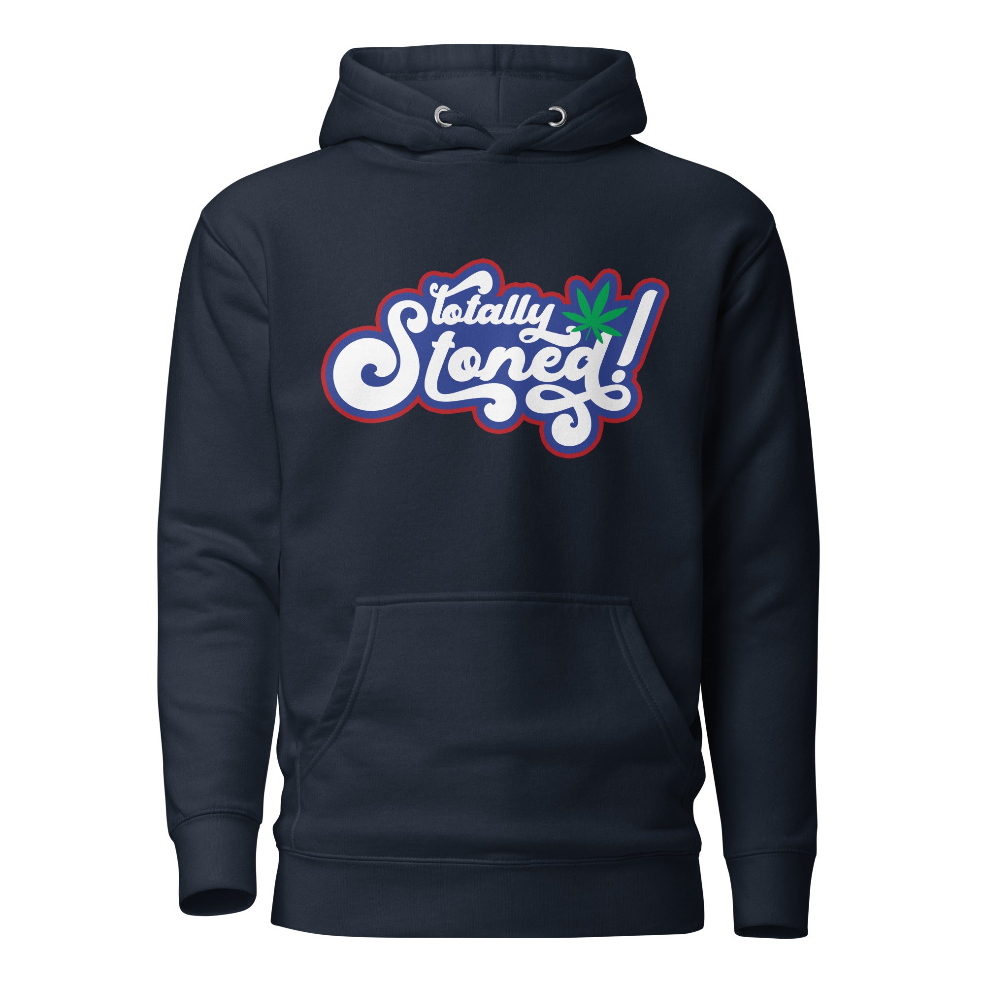 Totally Stoned Retro-Style Weed Hoodie - Vintage Cannabis Apparel for Trendsetters | Magic Leaf Tees