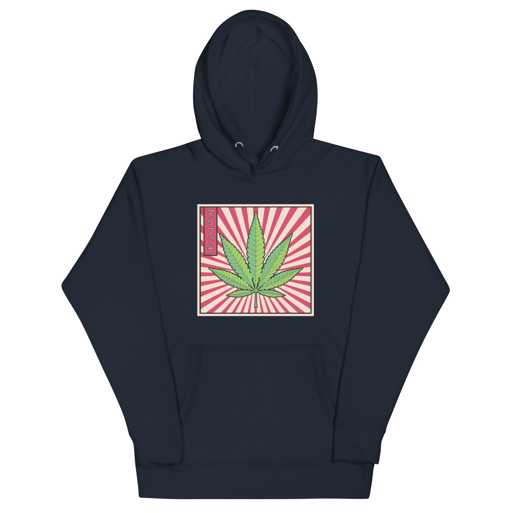 Magic Leaf Tees - Japanese Art Cannabis Hoodie