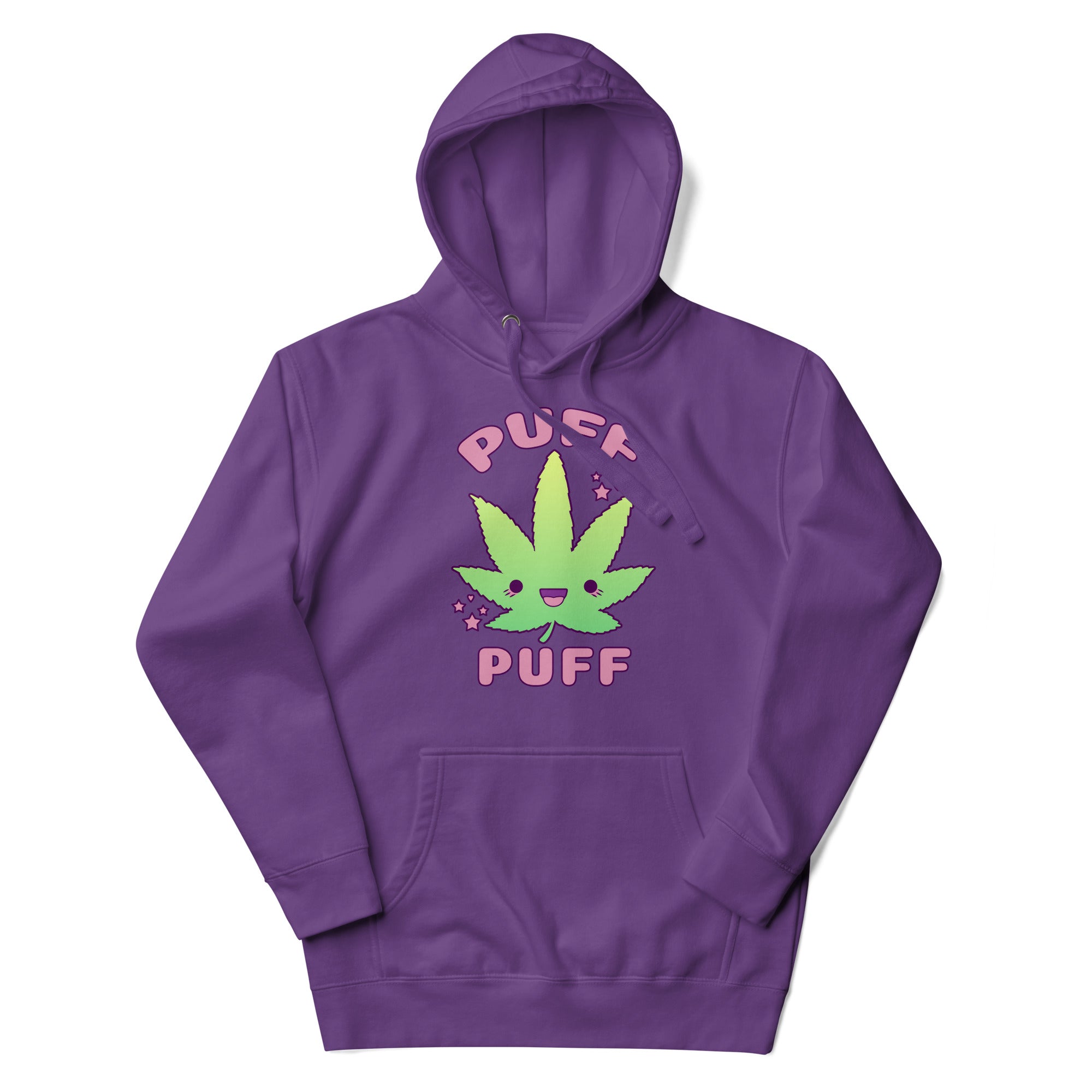 Cute Puff Puff Weed Leaf Unisex Hoodie - Magic Leaf Tees