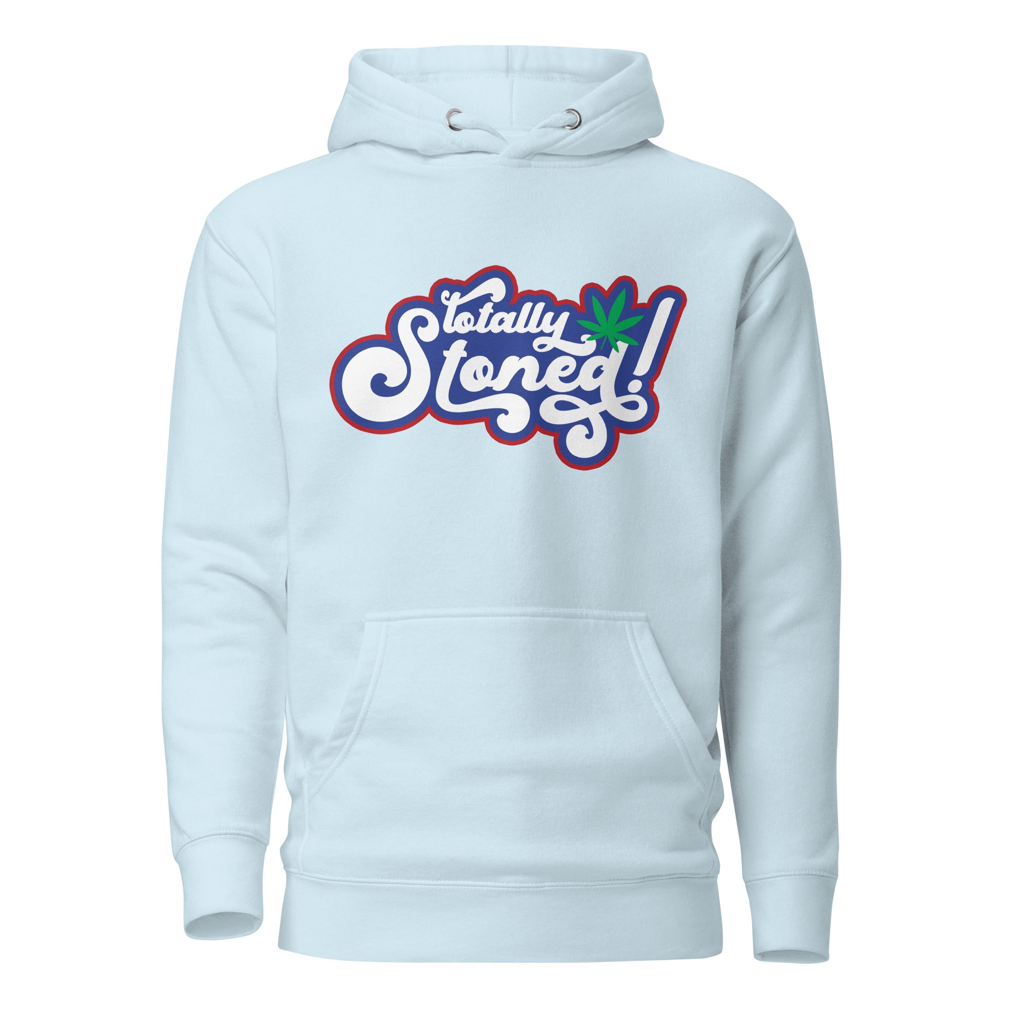 Totally Stoned Retro-Style Weed Hoodie - Vintage Cannabis Apparel for Trendsetters | Magic Leaf Tees