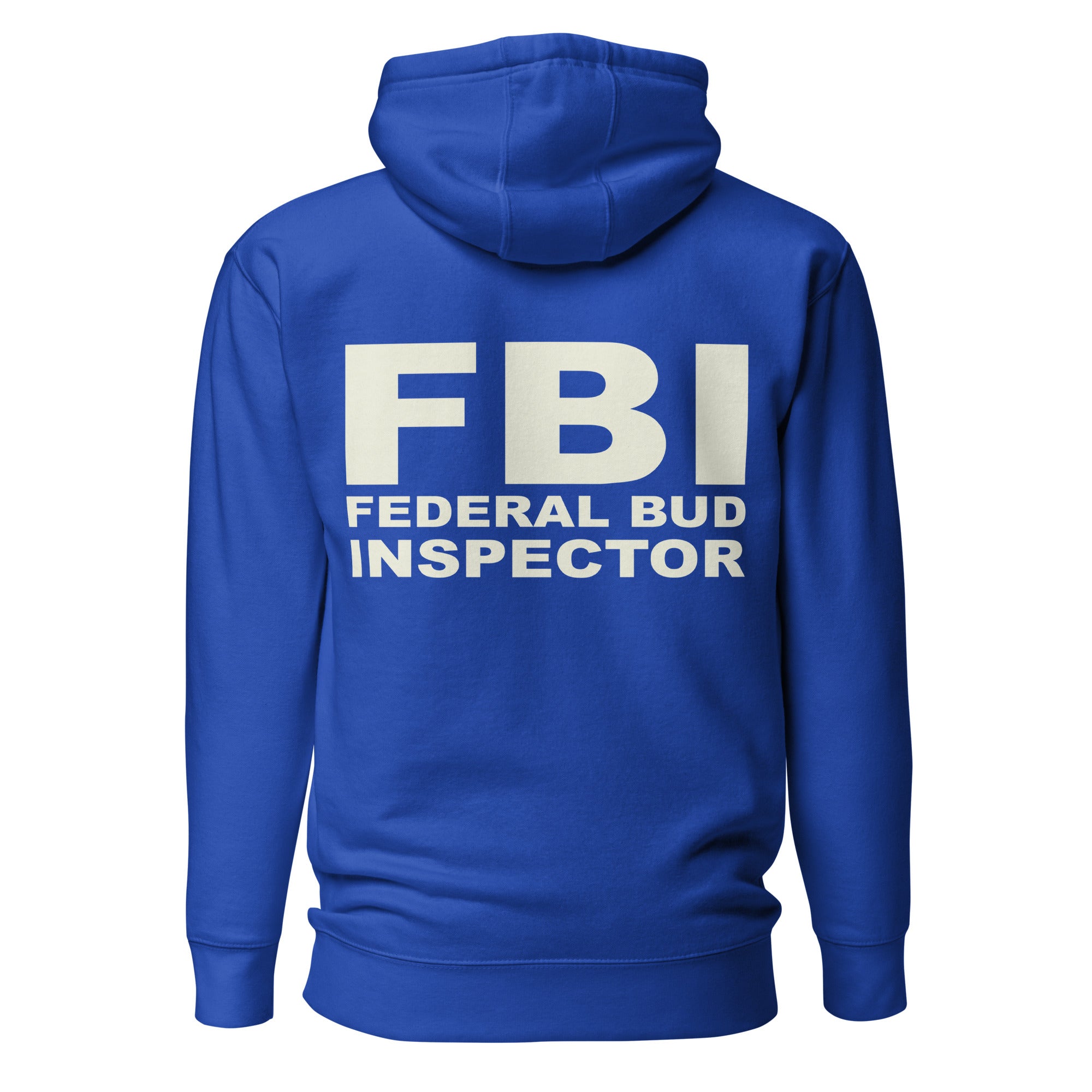 FBI Federal Bud Inspector Hoodie – Funny Weed-Themed Apparel for Marijuana Smokers | Magic Leaf Tees