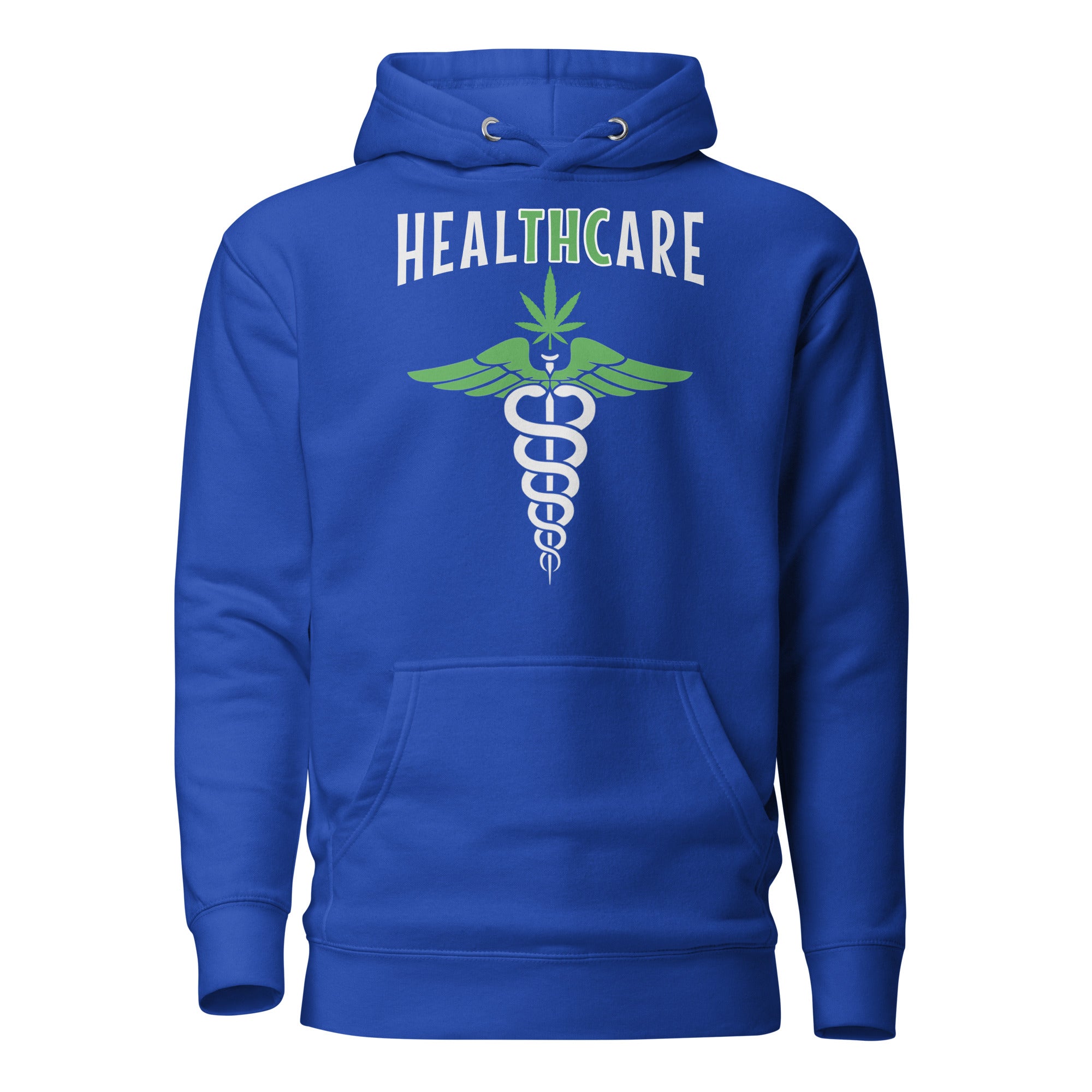 THC Healthcare Medical Marijuana Hoodie – Perfect Weed Hoodie for Cannabis Enthusiasts | Magic Leaf Tees