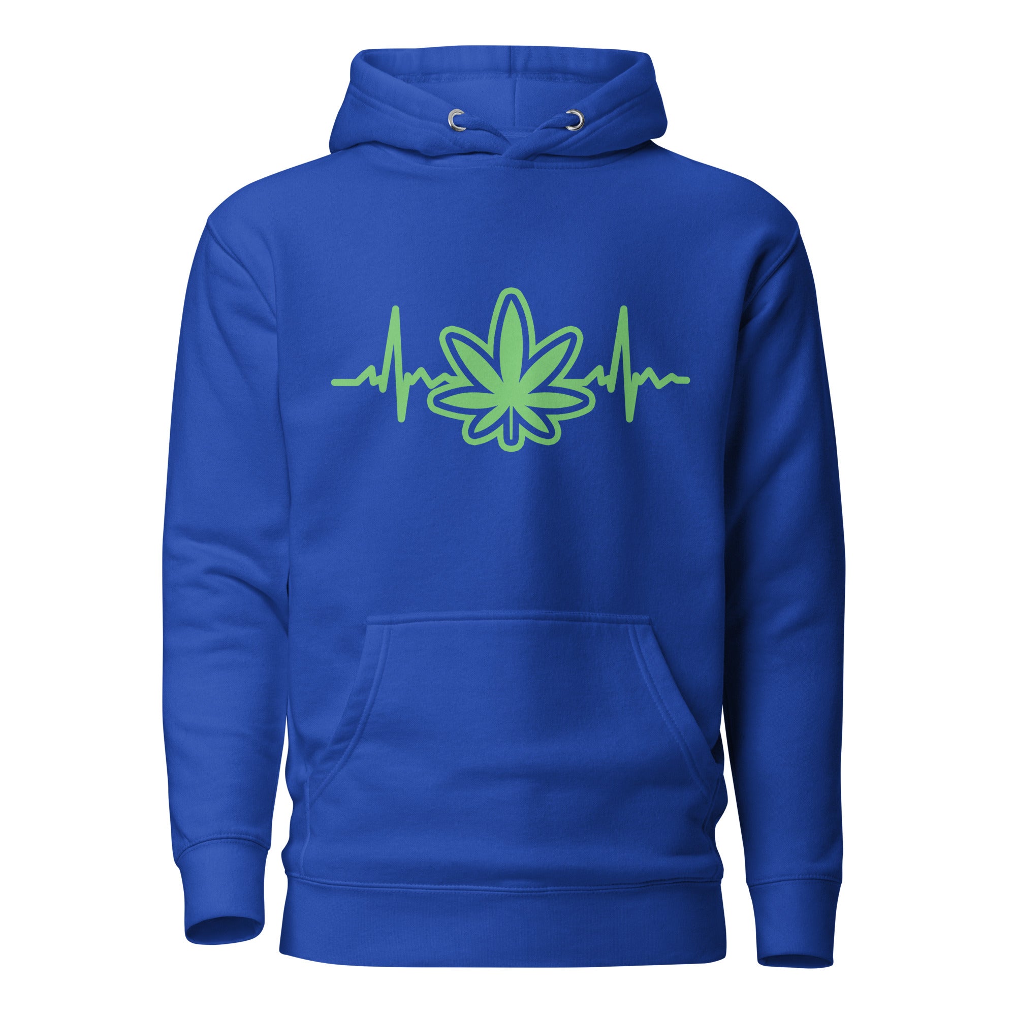 Heartbeat Weed Hoodie – Perfect Cannabis Hoodie for Stoners