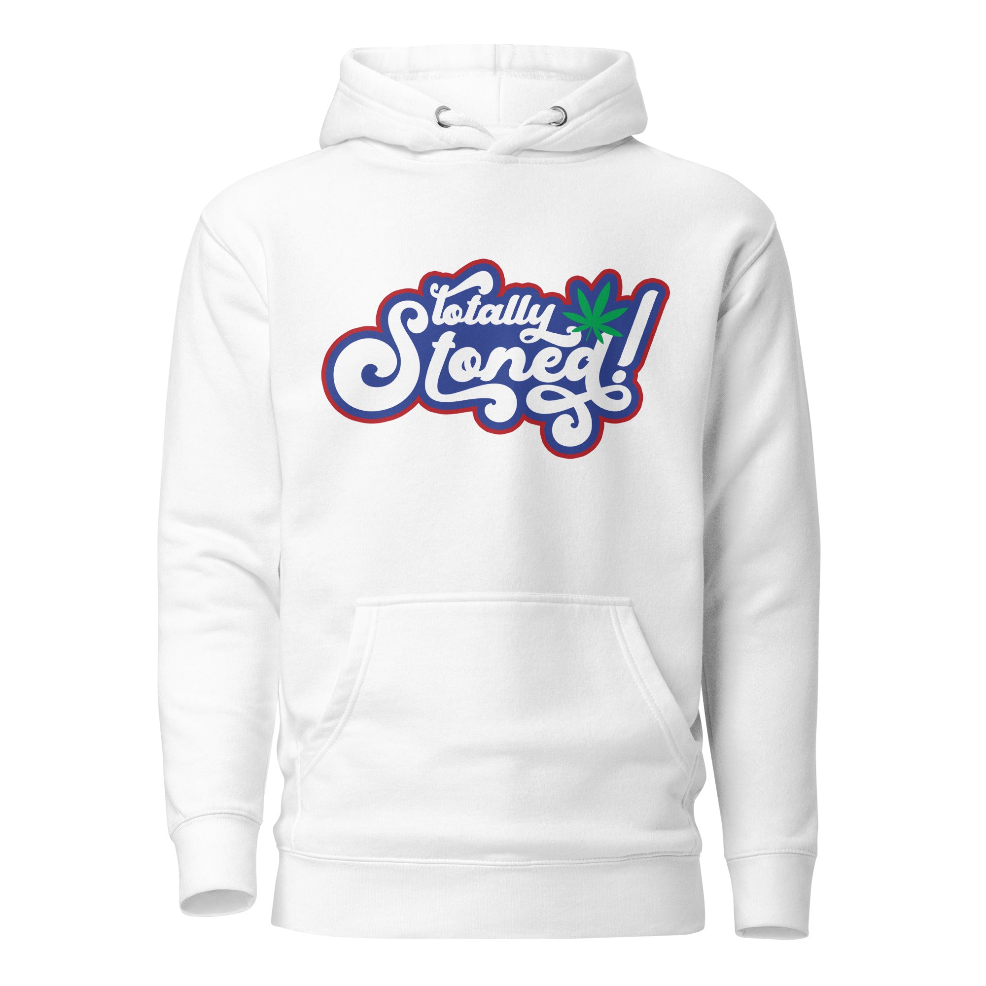 Totally Stoned Retro-Style Weed Hoodie - Vintage Cannabis Apparel for Trendsetters | Magic Leaf Tees