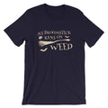 My Broomstick Runs On Weed Halloween 420 T-Shirt - Magic Leaf Tees