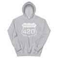 Highway 420 Weed Hoodie - Magic Leaf Tees