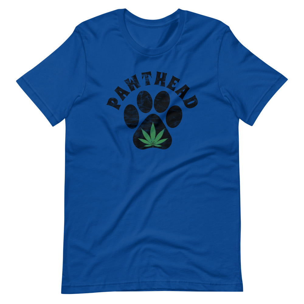 PawtHead Funny 420 Dog Lover Blue T-Shirt - Magic Leaf Tees