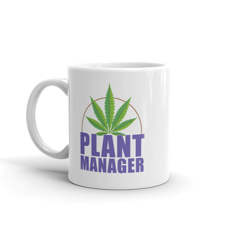 Plant Manager Cannabis Coffee Mug - Magic Leaf Tees